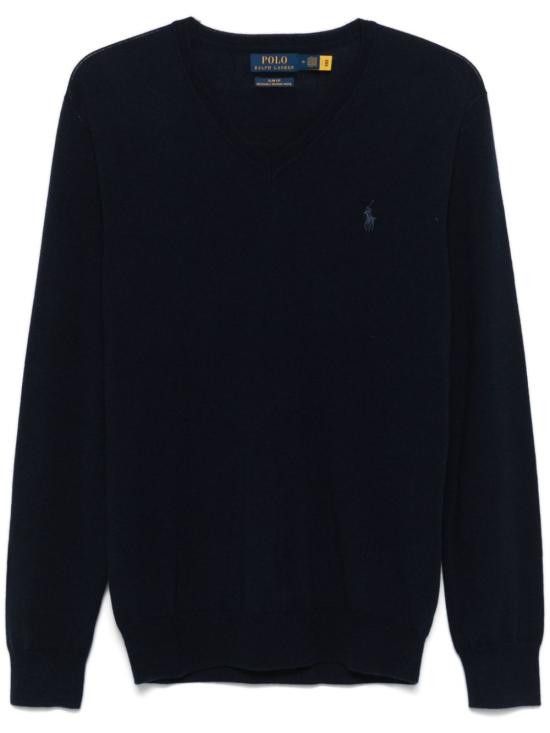 Ralph Lauren RALPH LAUREN Men Sweater 710946142 001 Blue Size US M / EU 48-50 / 2 - 1 Thumbnail