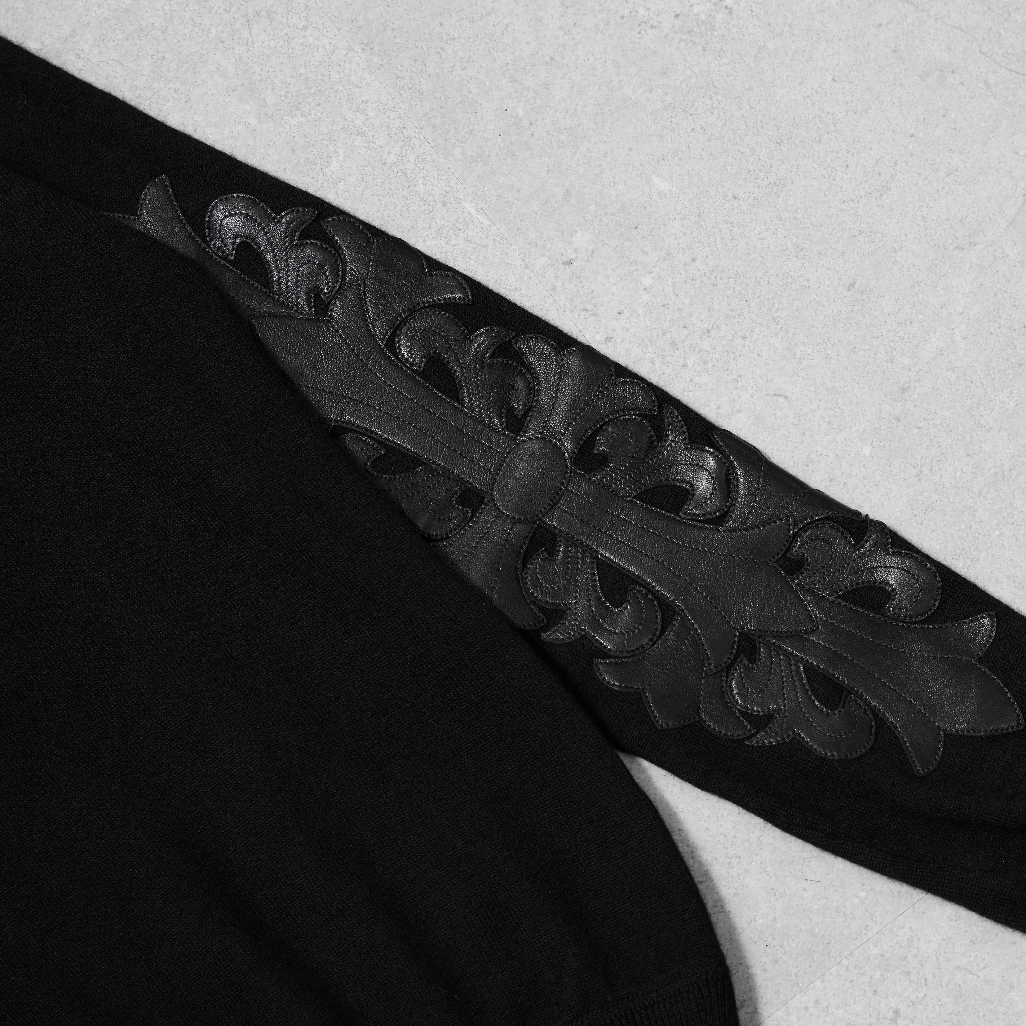 Chrome Hearts CHROME HEARTS Cashmere Plus Patch Zip Hoodie Knit Size US S / EU 44-46 / 1 - 3 Thumbnail