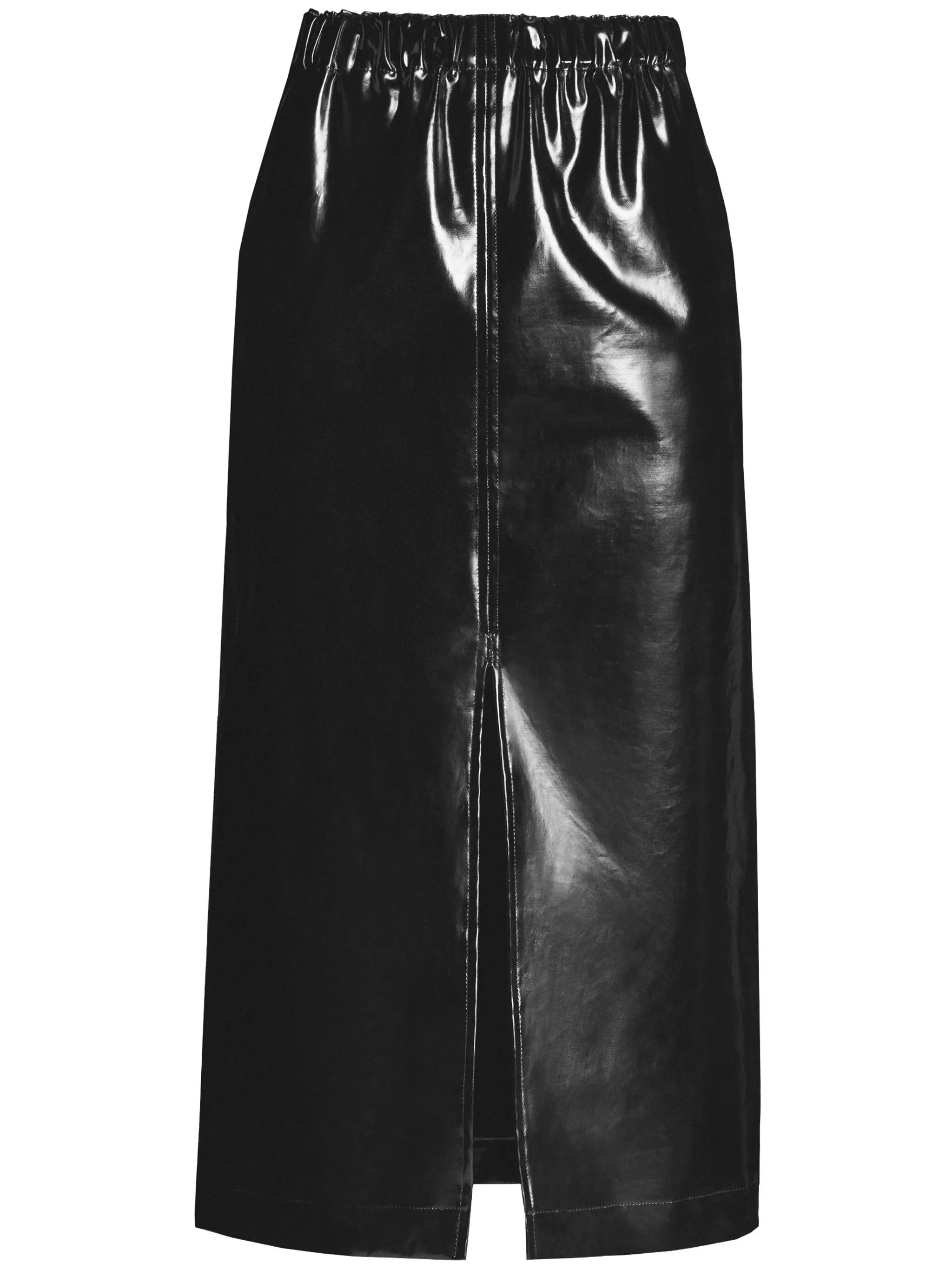 Maison Margiela o1y0625 Midi Skirt in Black Size 27" / US 4 / IT 40 - 1 Thumbnail