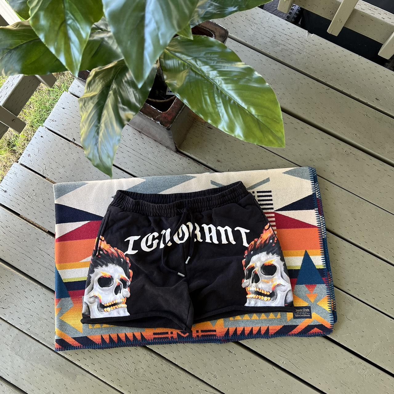 Vintage SAINT JHN Not A Cult Shorts Size US 32 / EU 48 - 1 Thumbnail