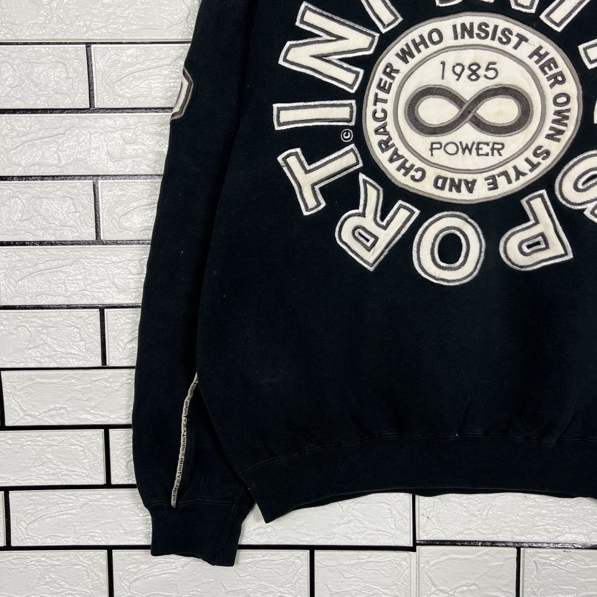 Japanese Brand Vintage INFINTY SPORT Embroidery Logo Sweatshirt #3969-C181 Size US XXL / EU 58 / 5 - 6 Thumbnail