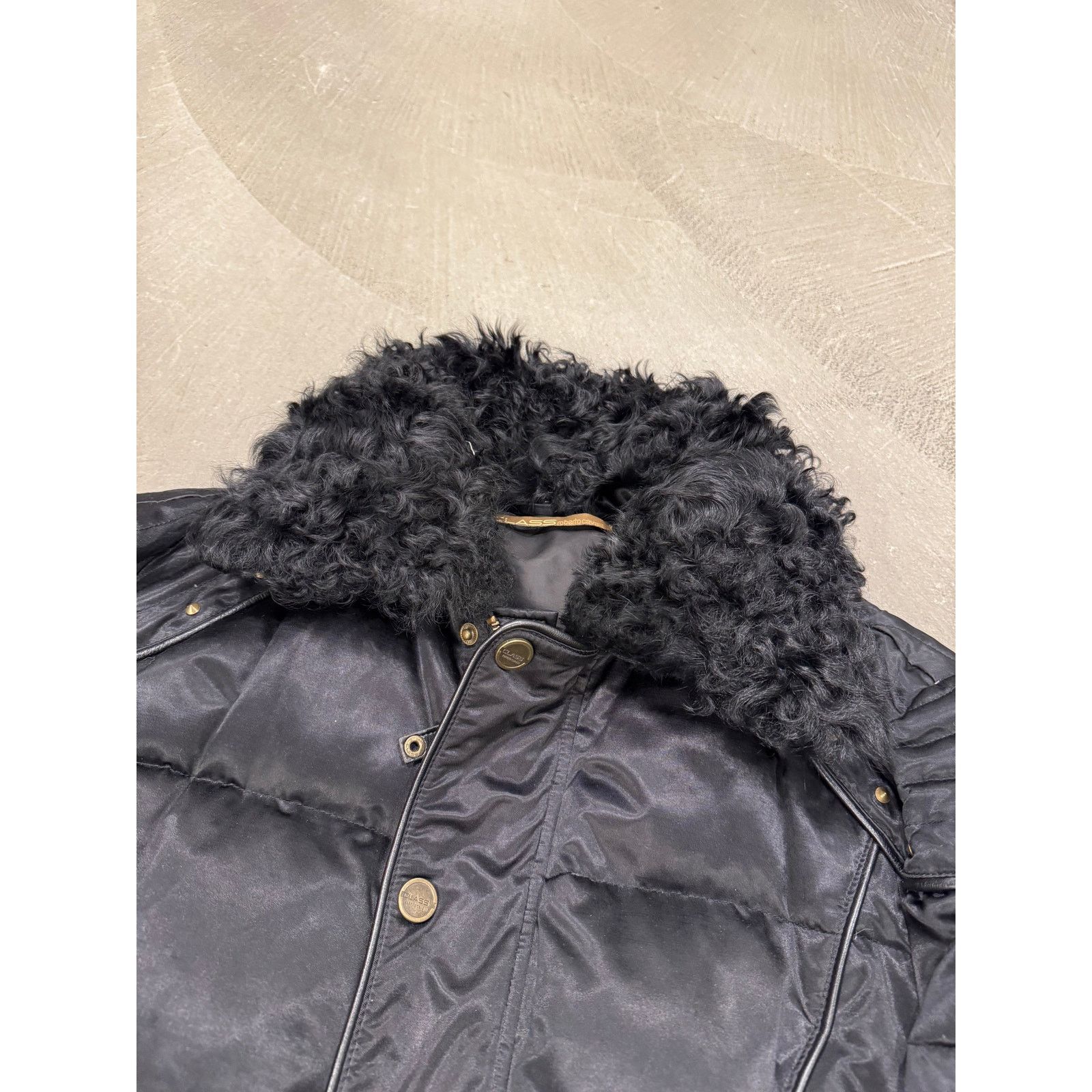 Roberto Cavalli 2000s Roberto Cavalli studded boxy armor puffer jacket Size US M / EU 48-50 / 2 - 5 Thumbnail