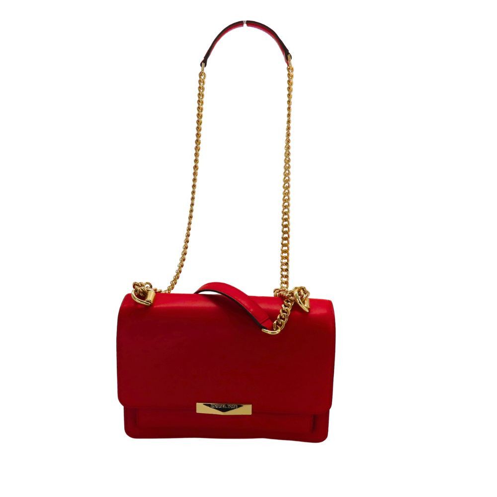 Michael Kors Michael Kors 30S9Gj4L9L Leather Shoulder Bag Leather Shoulder Bag 30S9Gj4L9L in Red, Women's