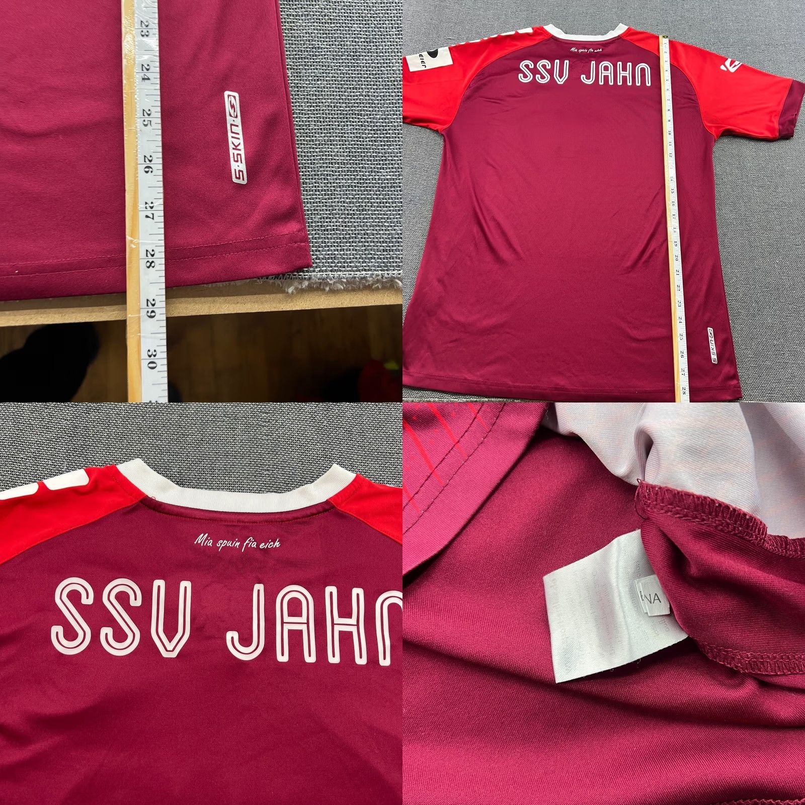 Vintage SSV Jahn Regensburg 2019 2020 Away Football Jersey Mens L/XL Saller Shirt Size US XL / EU 56 / 4 - 8 Thumbnail