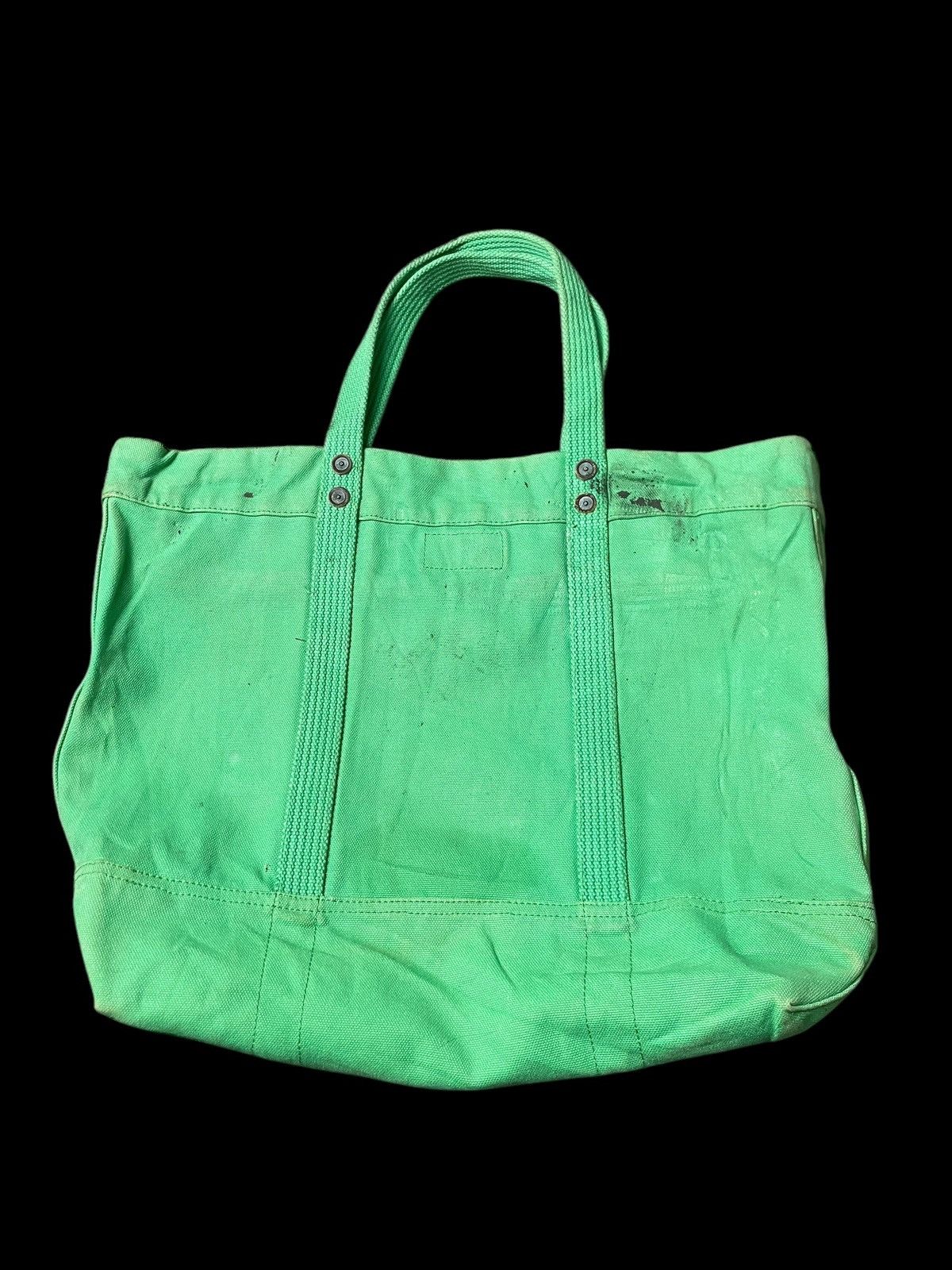 Japanese Brand POLO Ralph Lauren Canvas Tote Bag (79) Size ONE SIZE - 7 Thumbnail