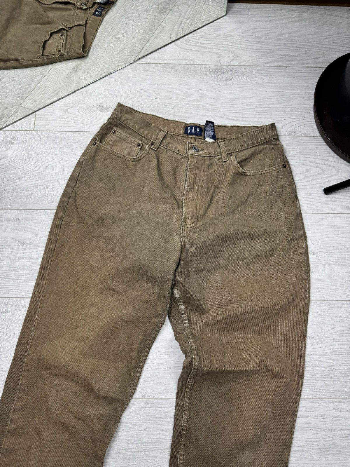 Gap × Vintage Crazy Vintage Y2K Gap Loose Pants Bootcut Flared Size US 34 / EU 50 - 2 Thumbnail