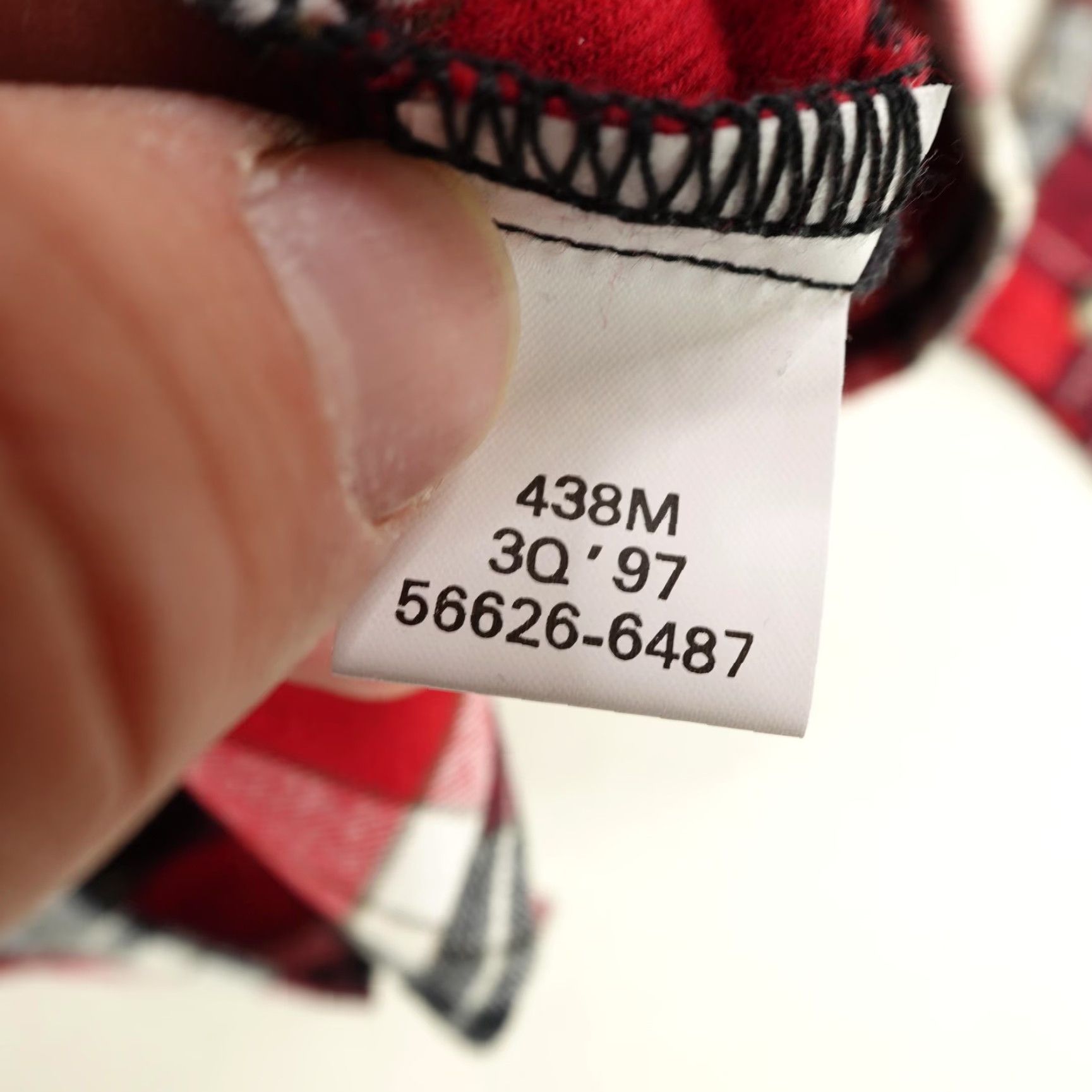 Levi's VINTAGE Levi's Flannel Shirt Men Large Red Black White Plaid 90s Outdoor All Seasons Size US L / EU 52-54 / 3 - 6 Thumbnail