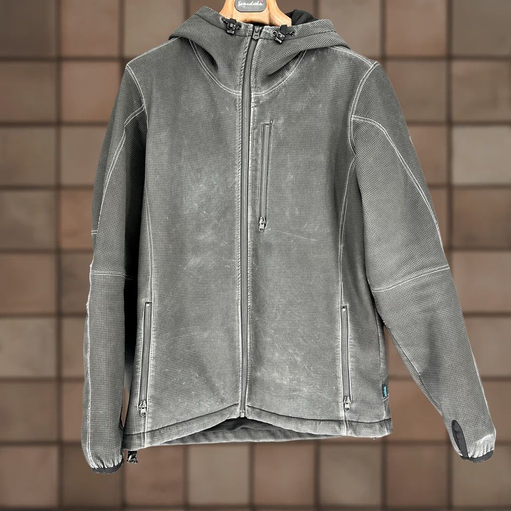 Vintage VINTAGE KUHL Relik Hoody Jacket Men’s L Black Patina Dye Full Zip Bomber Hooded Regular Zip Casual Outdoor USA Mens Size US L / EU 52-54 / 3 - 1 Thumbnail