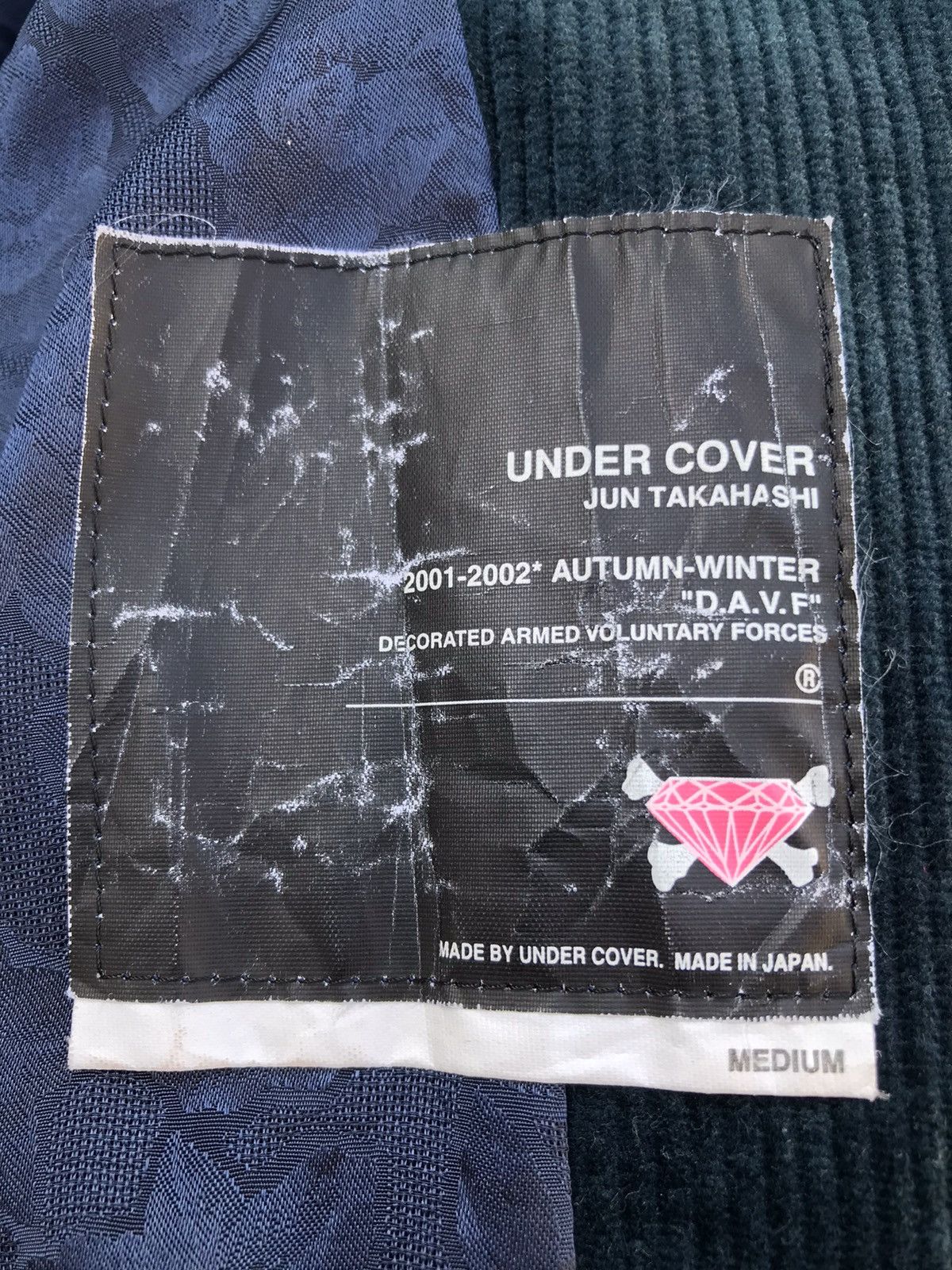 Jun Takahashi Undercover 2001-2002 Autumn-Winter Corduroy Jacket Size US M / EU 48-50 / 2 - 3 Thumbnail