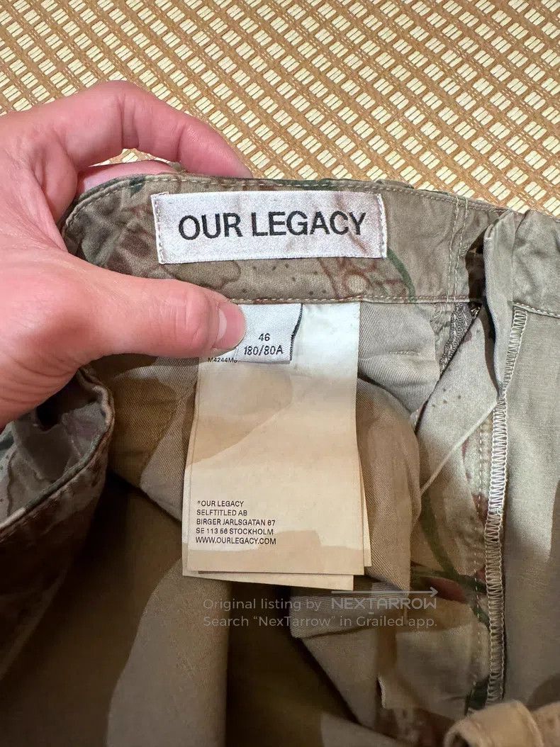 Our Legacy Our Legacy Floral Cargo Pants Size US 30 / EU 46 - 3 Thumbnail
