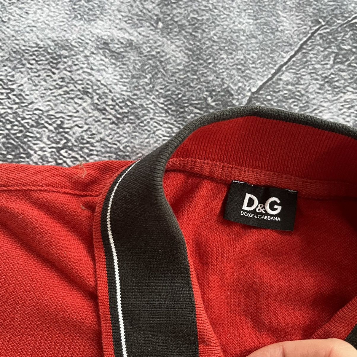 Dolce & Gabbana Women’s Red Polo Shirt Dolce & Gabbana Size 50 Size XL / US 12-14 / IT 48-50 - 6 Thumbnail