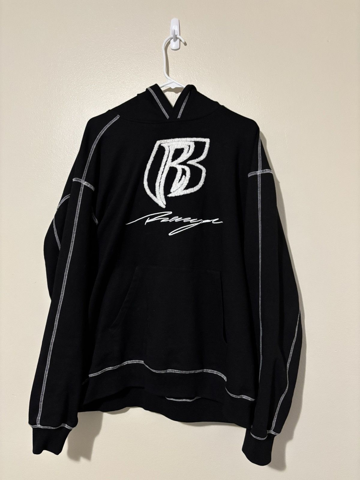 Revenge BLACK RYDER CONTRAST STITCH HOODIE REVENGE Size US L / EU 52-54 / 3 - 1 Thumbnail