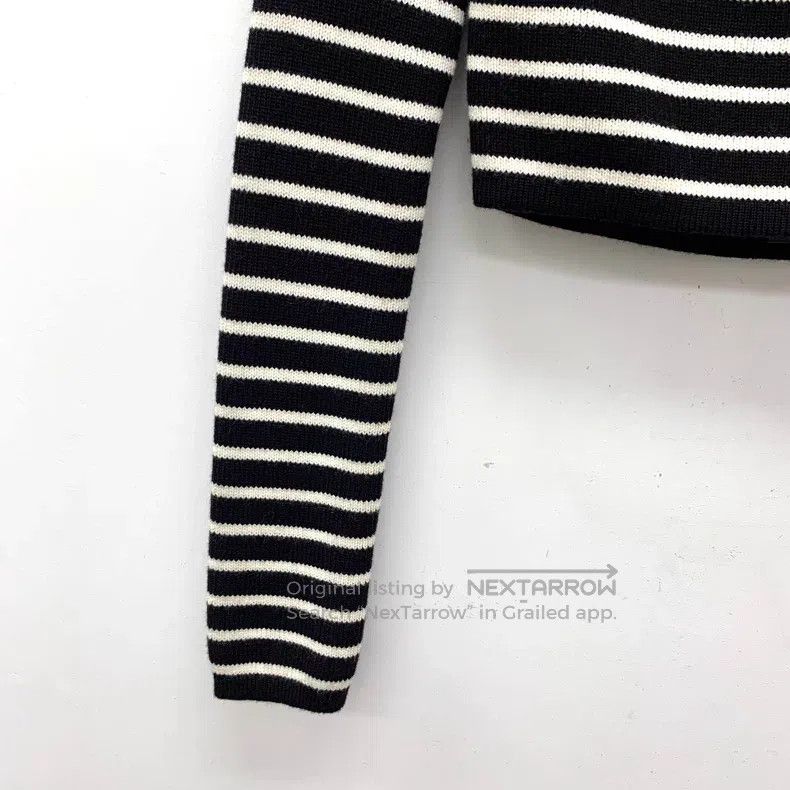 Saint Laurent Paris Saint Laurent Paris Color Block Striped Cotton Off Shoulde Size US S / EU 44-46 / 1 - 4 Thumbnail