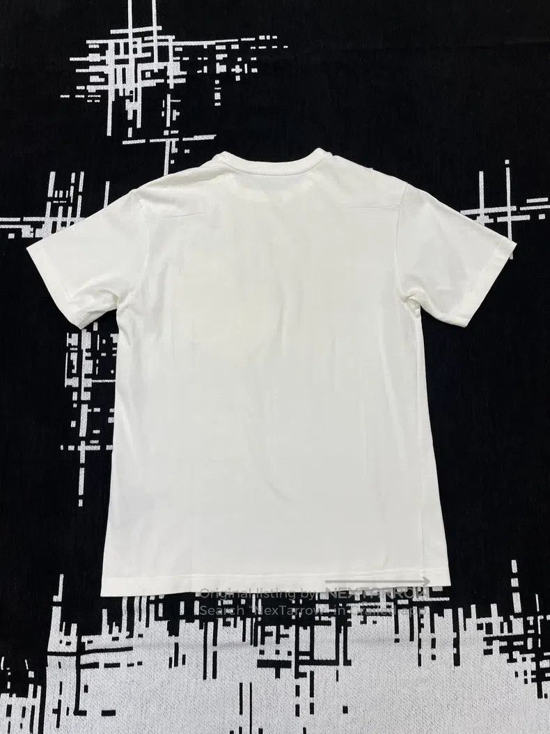 Dior Dior White embroidered printed letter T-shirt short sleeve Size US L / EU 52-54 / 3 - 3 Thumbnail