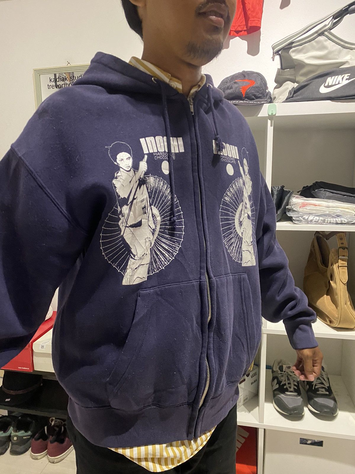 20471120 HARDCORE CHOCOLATE INOCHI LADIES SWEATER Size US L / EU 52-54 / 3 - 18 Thumbnail
