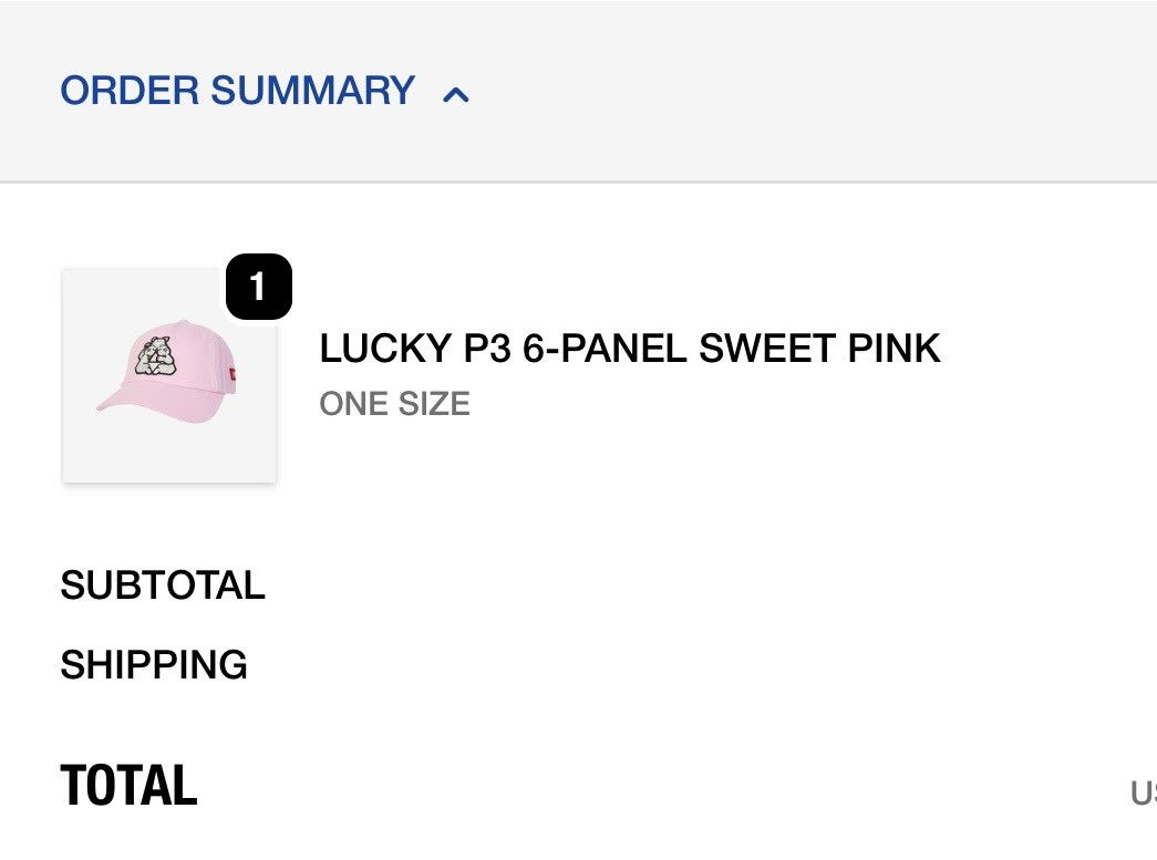 Palace Palace P3 6 Panel Sweet Pink Hat Size ONE SIZE - 5 Thumbnail