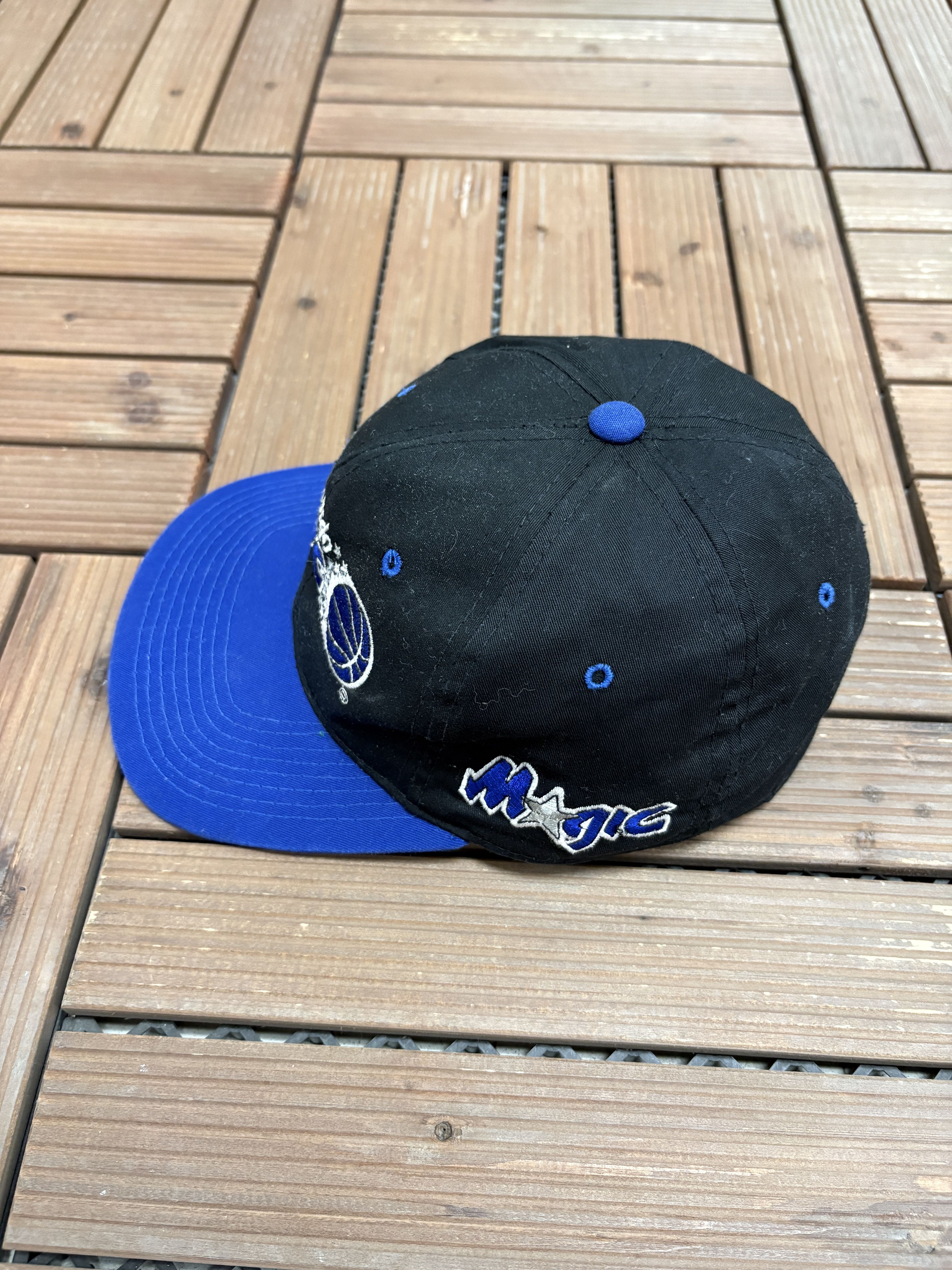 Starter Orlando Magic Embroidered Vintage Black Hat Cap Size 7 Size ONE SIZE - 4 Thumbnail