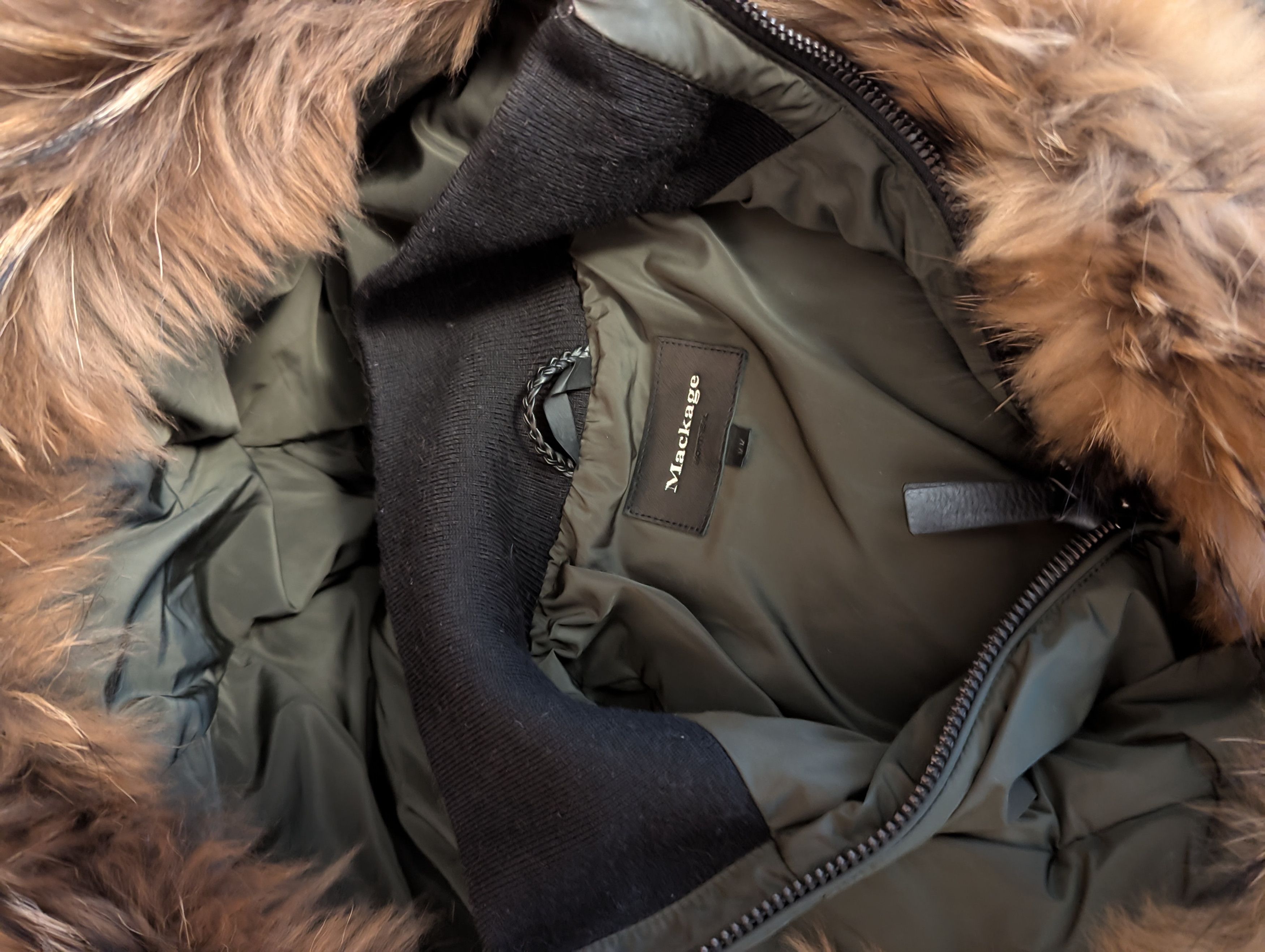 Mackage KAY-F Down coat w/ natural fur Signature Mackage Collar Size M / US 6-8 / IT 42-44 - 5 Thumbnail