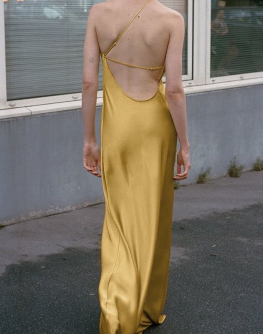 Zara Zara strappy back yellow dress Size XXL / US 16-18 / IT 52-54 - 2 Thumbnail