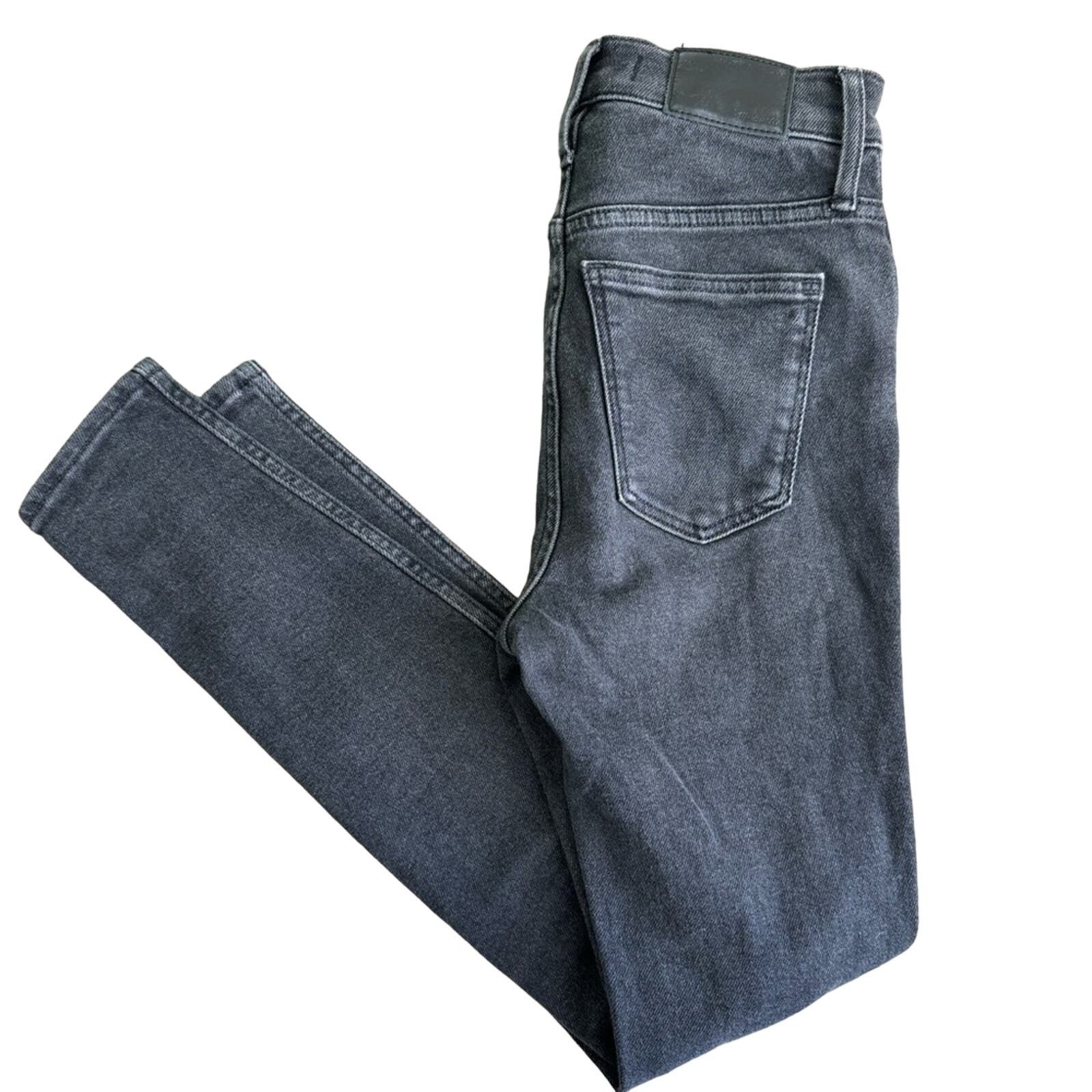 Madewell Madewell 10" High-Rise Skinny Jeans Starkey Wash, Black/Gray Size 26" / US 2 / IT 38 - 2 Thumbnail