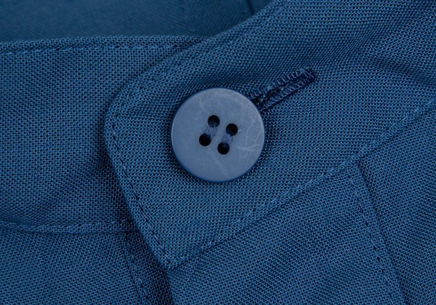 Issey Miyake Stand Collar Dolman Pullover Shirt in Blue2 Size US M / EU 48-50 / 2 - 4 Thumbnail