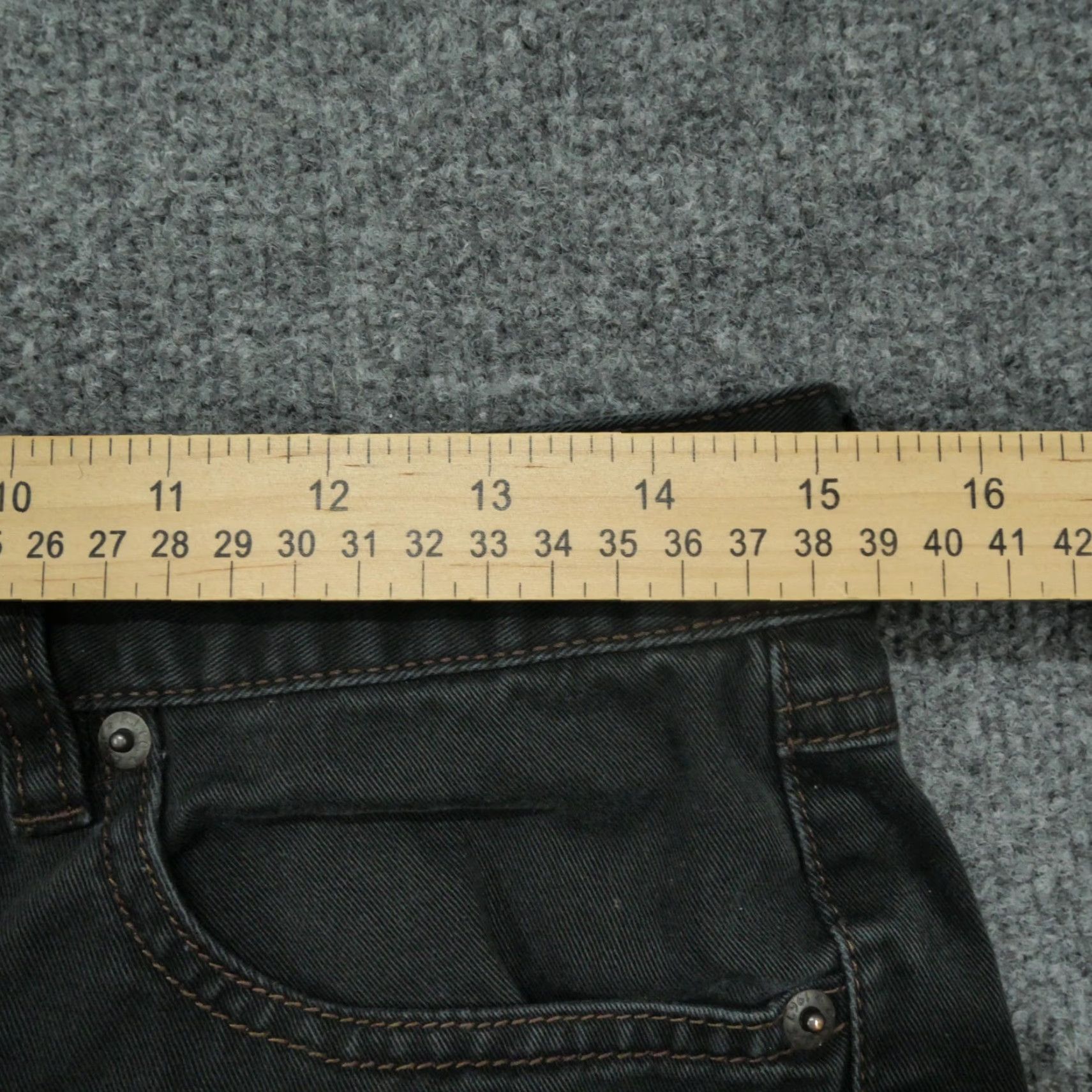 Ralph Lauren **VINTAGE Ralph Lauren Womens 10 Black Chino Pants 30x28** User: **VINTAGE Ralph Lauren Womens 10 Black Chino Pants** 30x28 **Y2K** Size 32" / US 10 / IT 46 - 5 Thumbnail