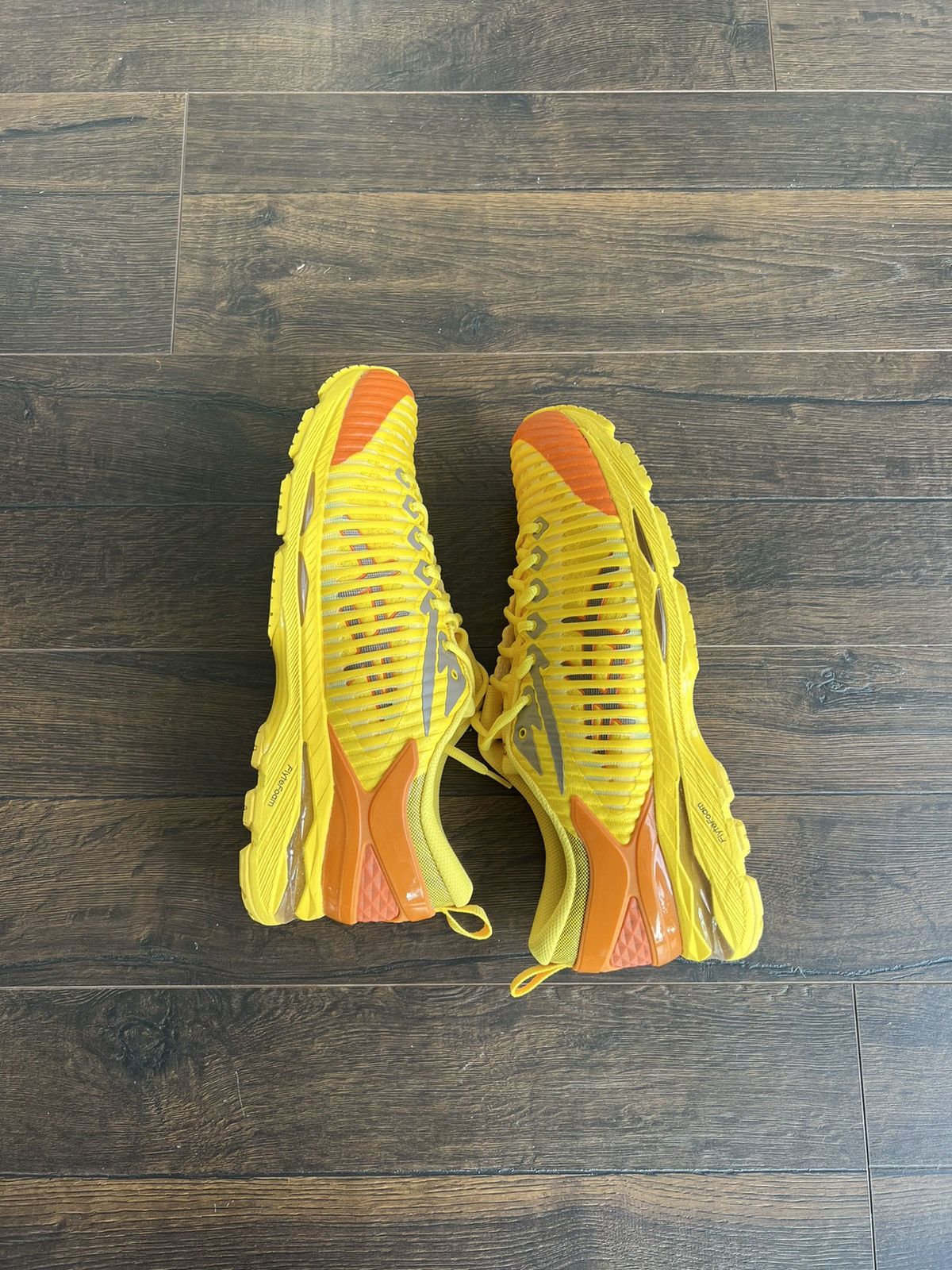 Kiko Kostadinov x Asics Gel Delva Tai-Chi Yellow