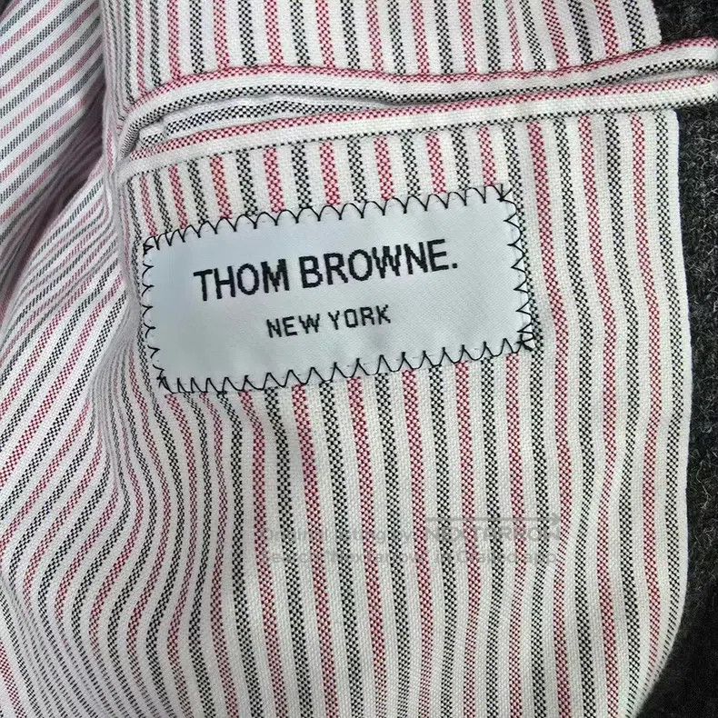 Thom Browne Thom Browne Wool Colorblock Patchwork Collar Casual Jacket Size US M / EU 48-50 / 2 - 7 Thumbnail