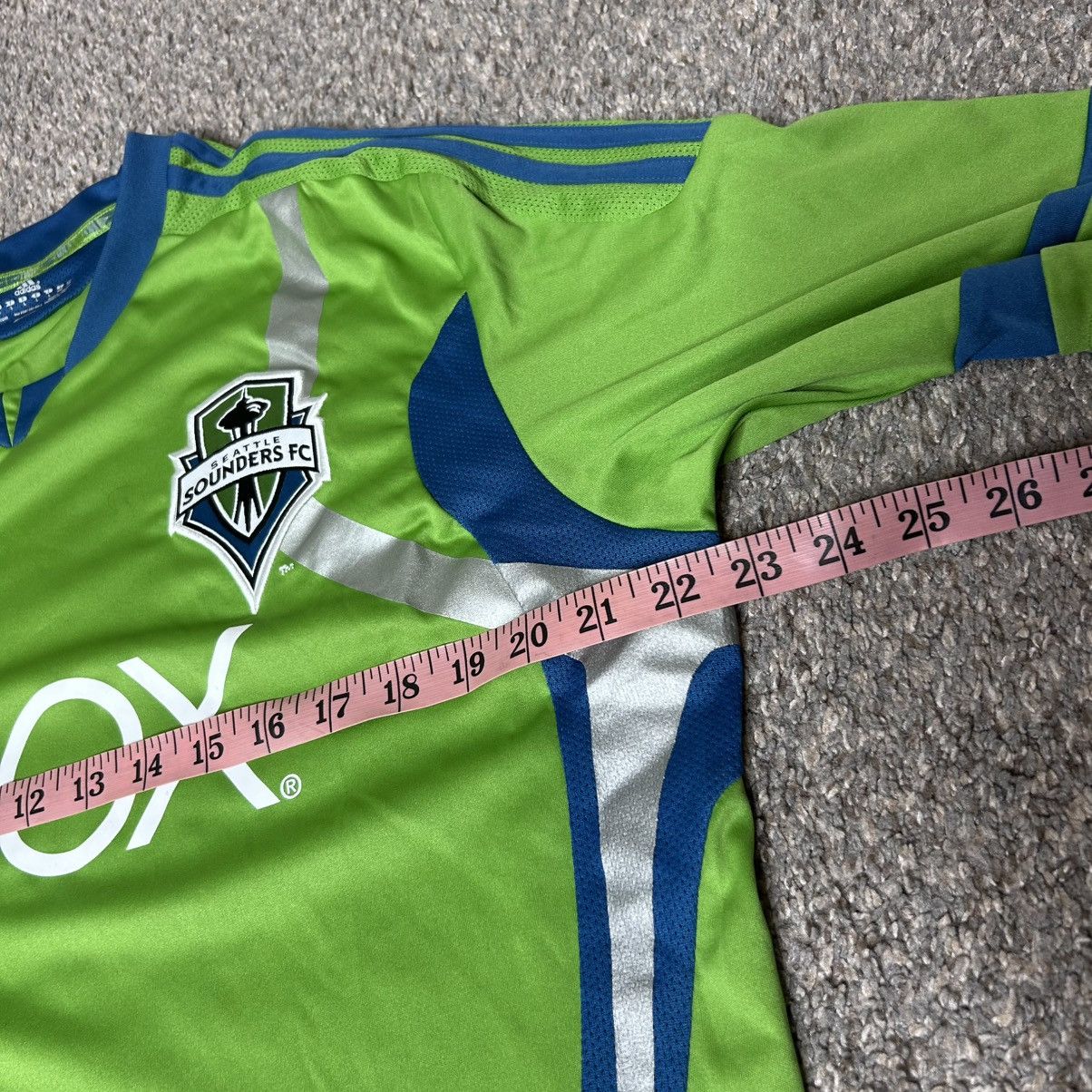 Adidas 2011 Seattle sounders fc mls marks #7 soccer jersey Size US L / EU 52-54 / 3 - 9 Thumbnail