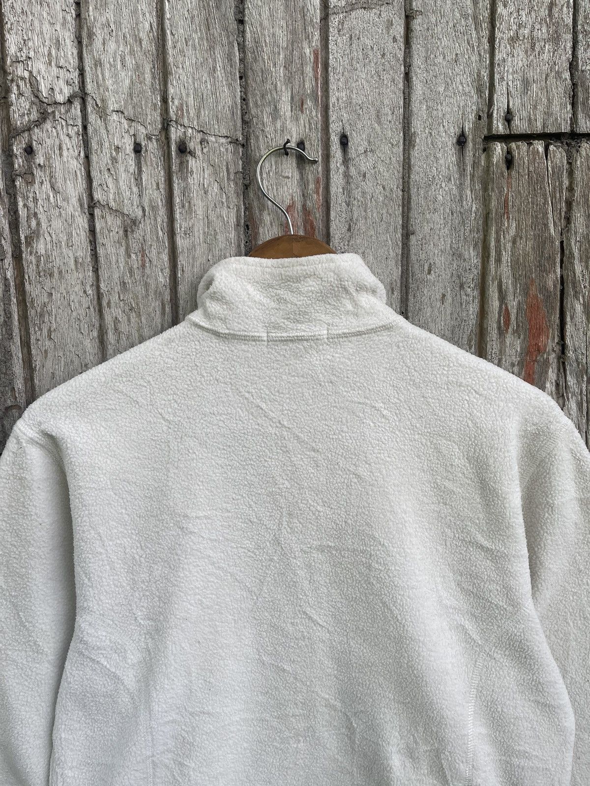 Burberry Burberry London White Fleece Zip Jacket – Nova Check Lining Size US M / EU 48-50 / 2 - 7 Thumbnail