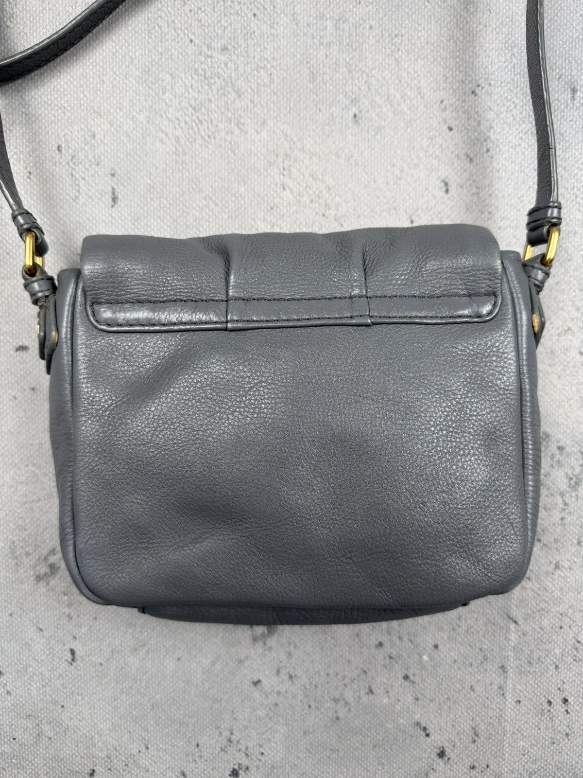 Marc by Marc Jacobs Marc By Marc Jacobs Grey Leather Crossbody Shoulder Bag y2k Size ONE SIZE - 3 Thumbnail