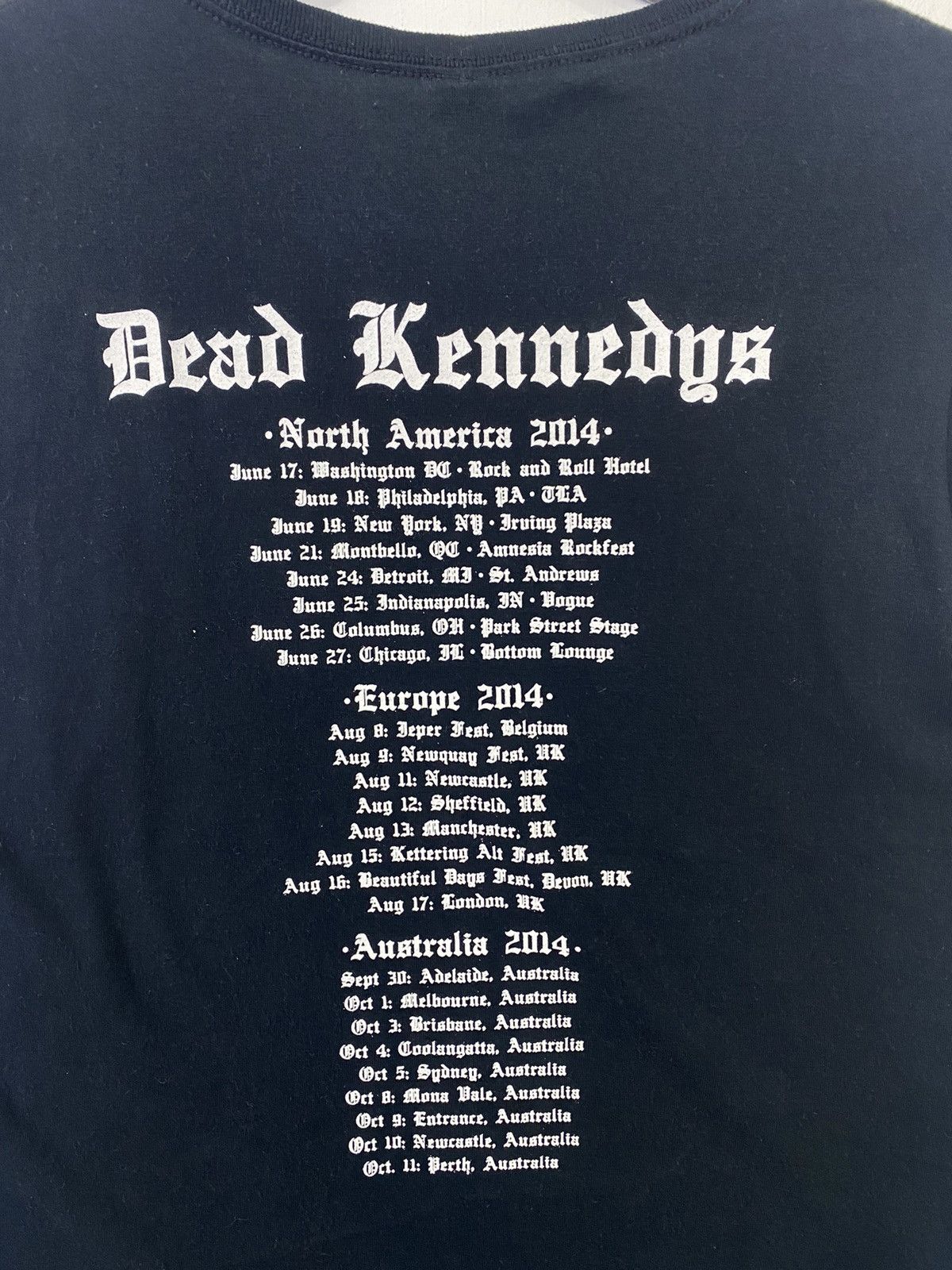Band Tees 💥DEAD KENNEDYS Punk rock band decay tour 2014 shirt Size US M / EU 48-50 / 2 - 6 Thumbnail