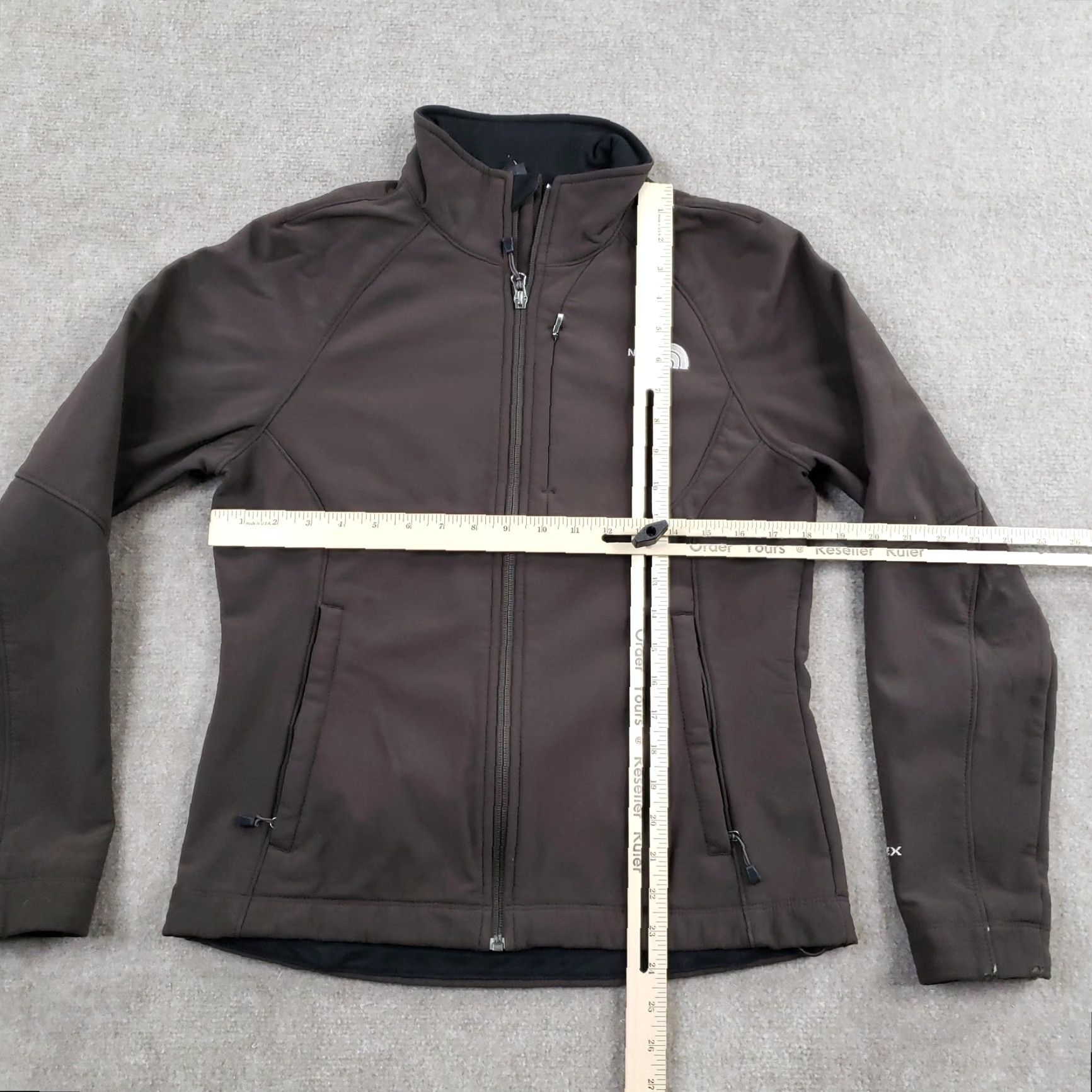 The North Face The North Face Jacket Womens Medium Brown Apex Softshell Zip Pockets Size M / US 6-8 / IT 42-44 - 2 Thumbnail