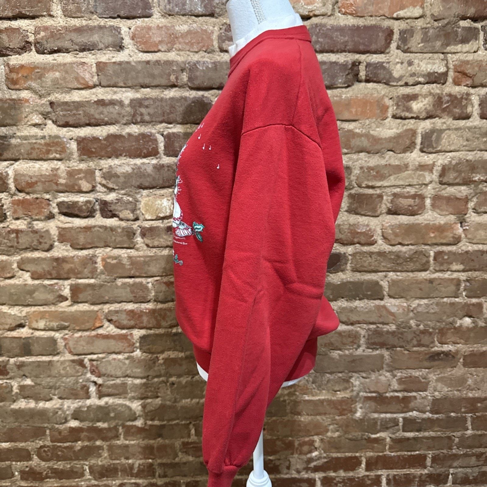 Other 80’s Grandma Christmas Singing Cats Sweatshirt Size M Red Size M / US 6-8 / IT 42-44 - 5 Thumbnail
