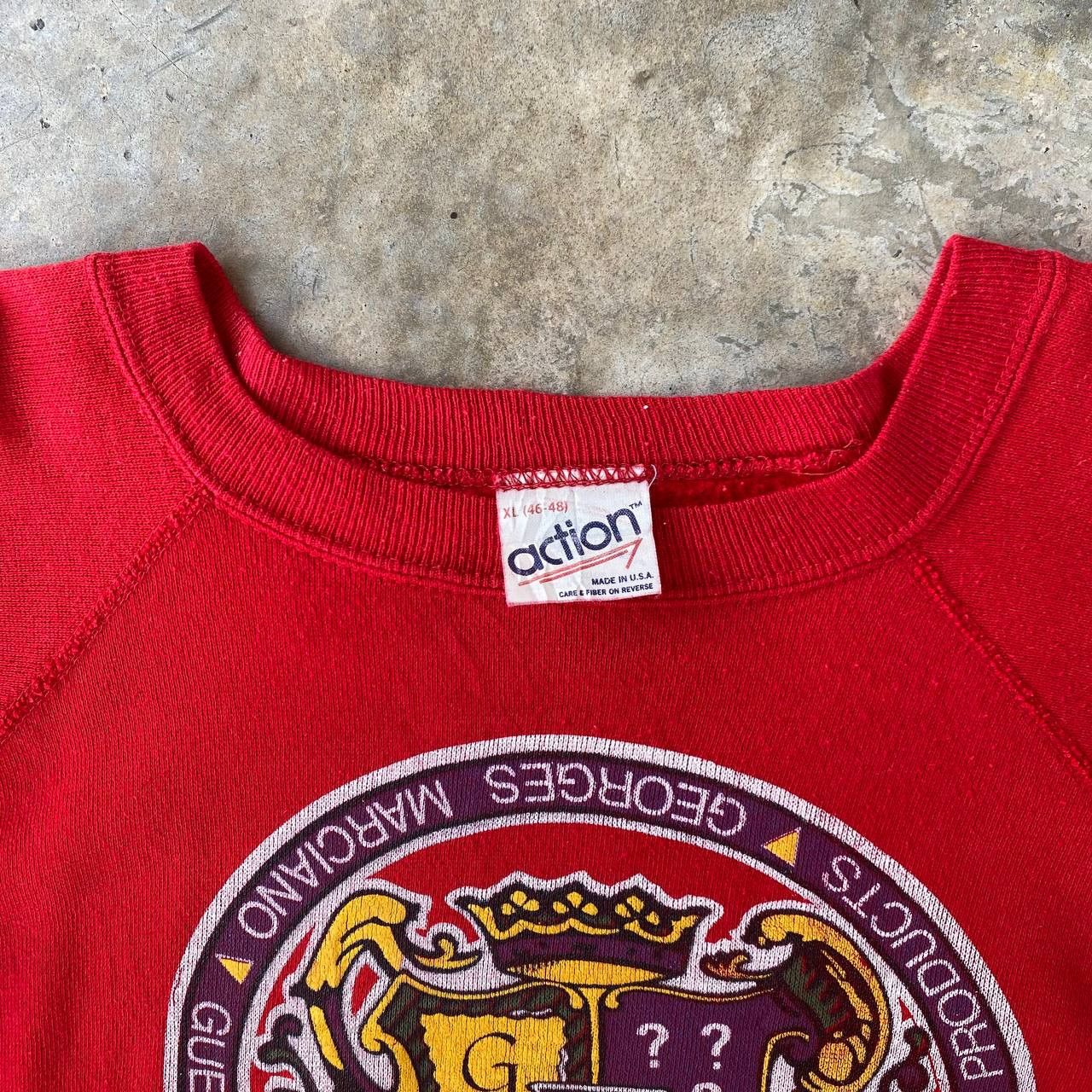 Georges Marciano VINTAGE 80S GEORGES MARCIANO GUESS CREWNECK Size US XL / EU 56 / 4 - 5 Thumbnail