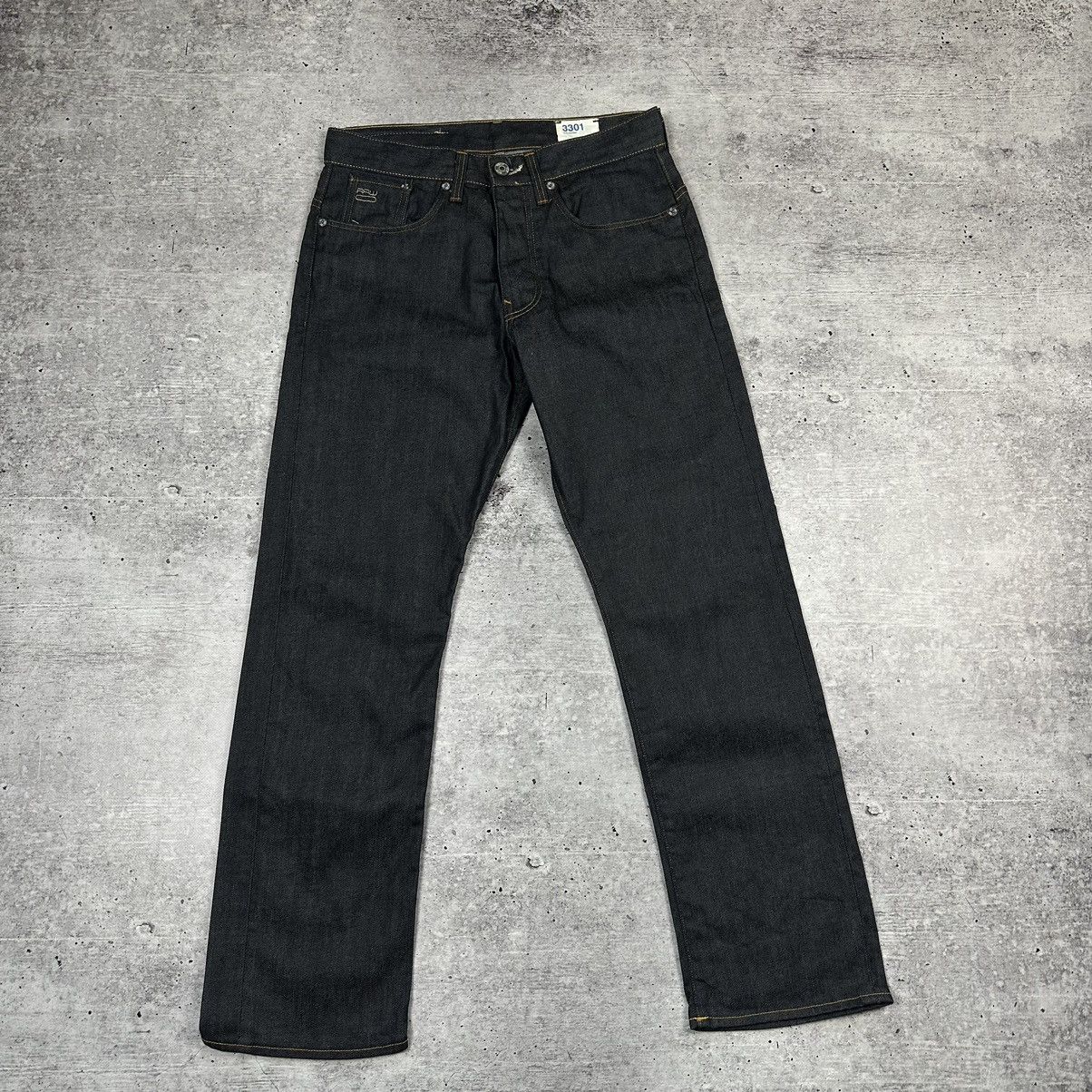 G-Star × Japanese Brand Men’s G-star Brooklyn Denim Raw 3301 Jeans Size 30 Size US 30 / EU 46 - 1 Thumbnail