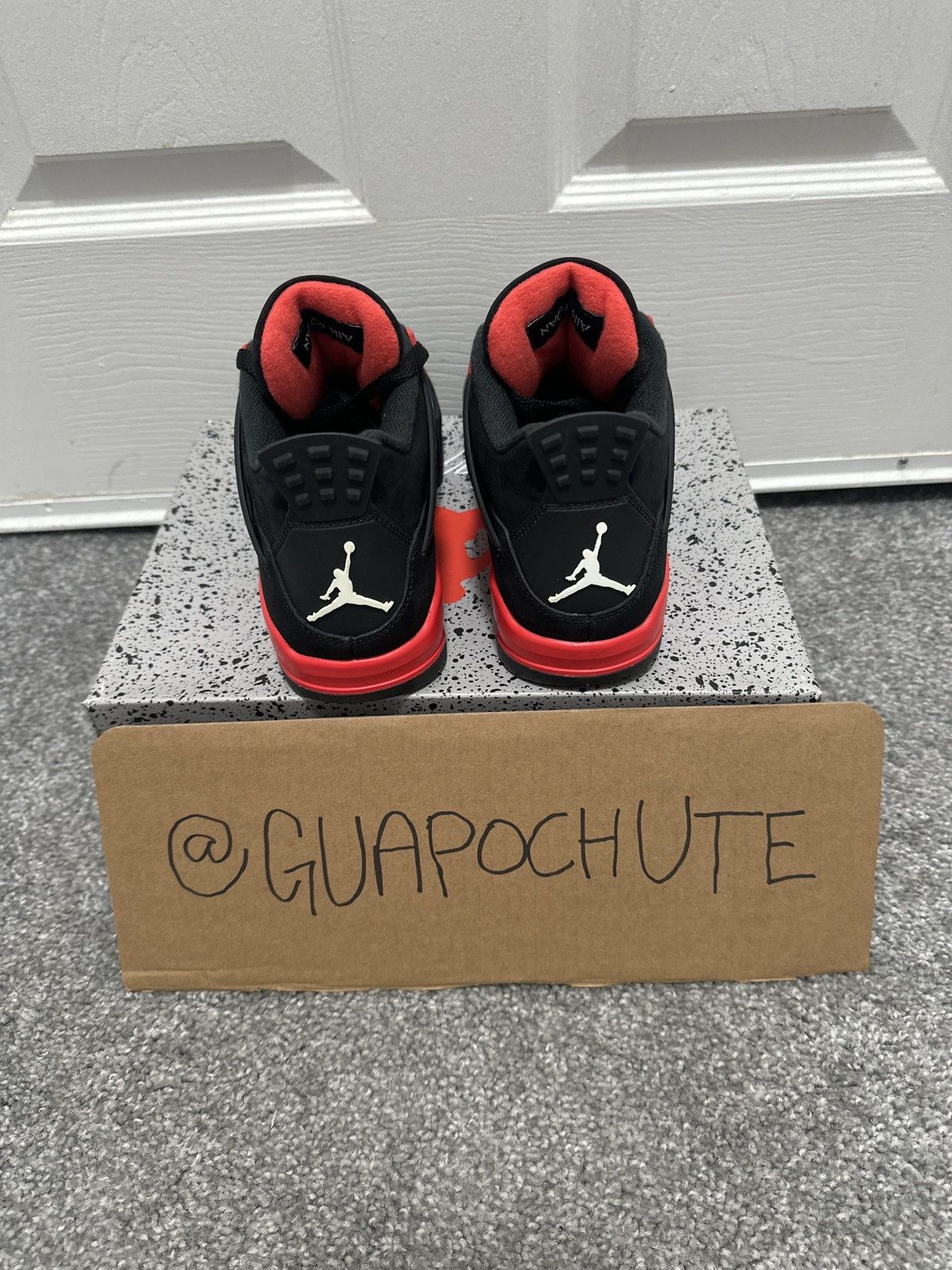 Jordan Brand Jordan 4 Red Thunder Size US 6.5 / EU 39-40 - 2 Thumbnail