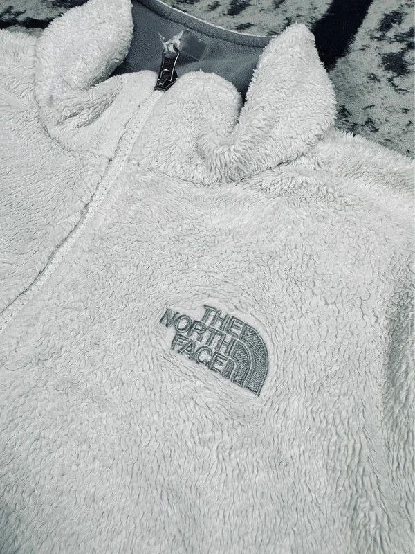 The North Face The North Face white lamb fleece jacket M tnf Size M / US 6-8 / IT 42-44 - 4 Thumbnail