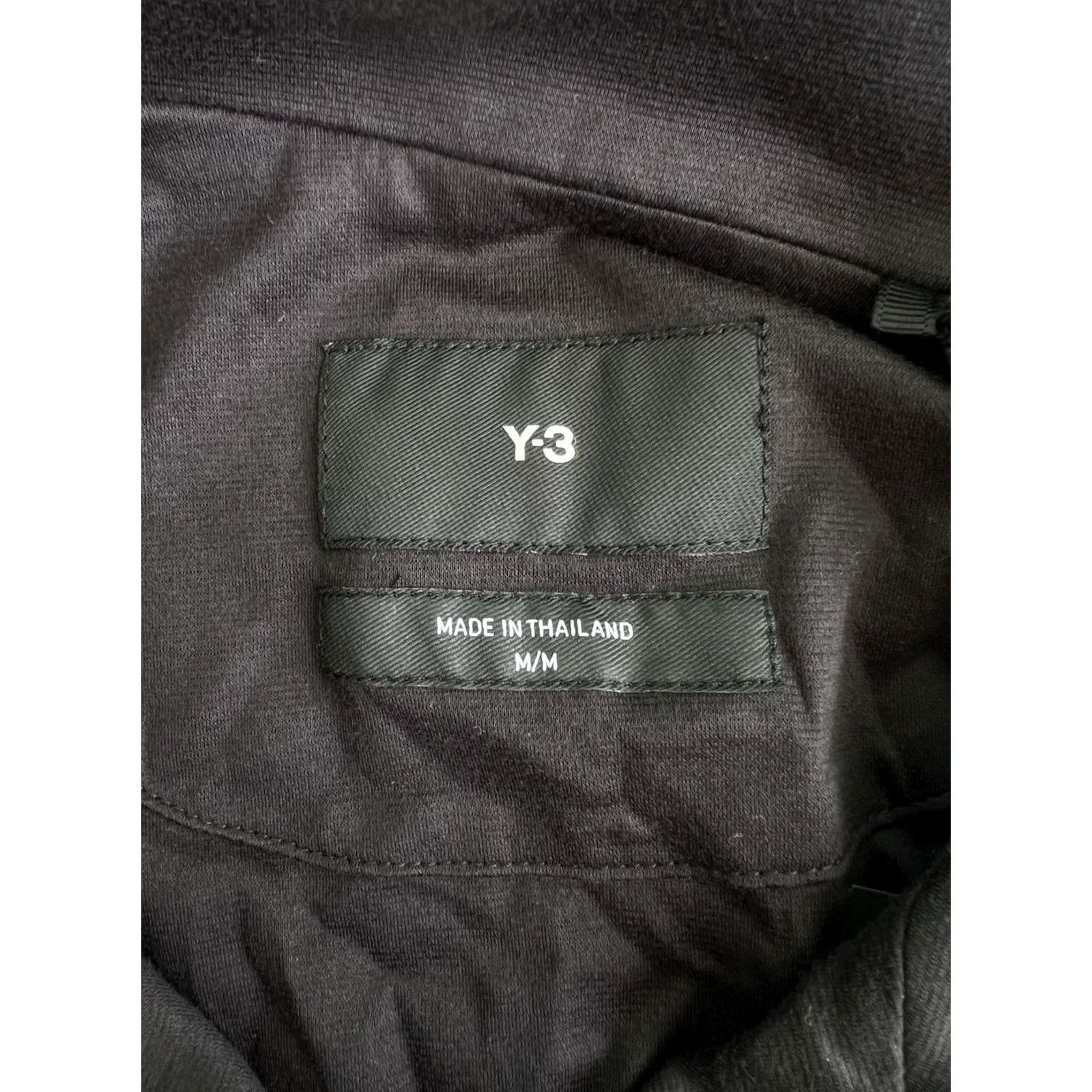 Yohji Yamamoto Yohji Yamamoto Y-3 Real Madrid Long Sleeve Polo T Shirt Black M Adult Mens Size US M / EU 48-50 / 2 - 5 Thumbnail