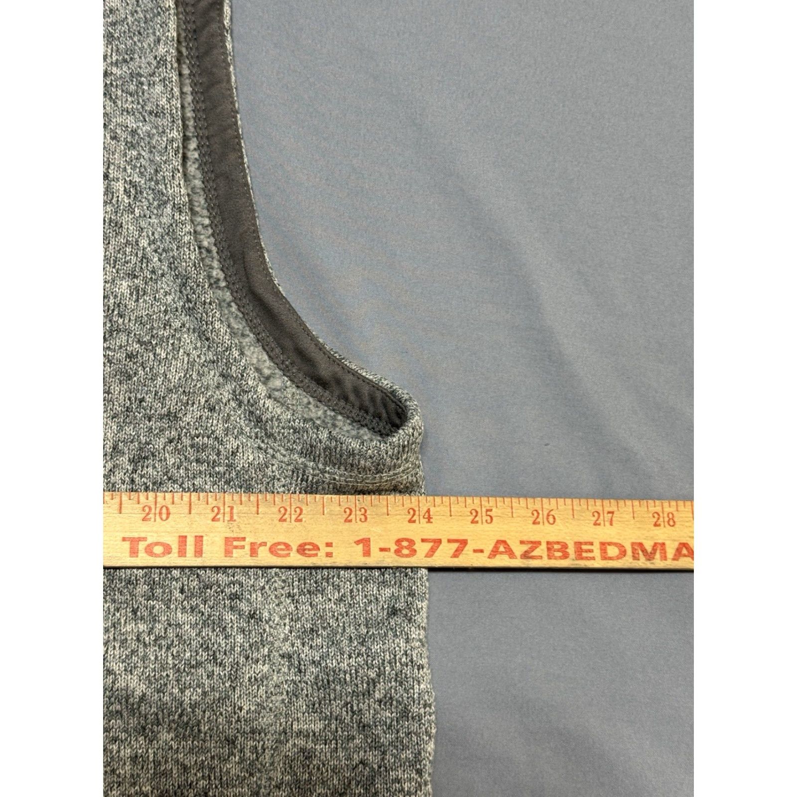 Patagonia Patagonia Better Sweater Vest XXL Grey Heather Full Zip Fleece Vest Men Mid-Length Zip Pockets Logo Vintage No 2XL Regular Fit Outdoor Casual Size US XXL / EU 58 / 5 - 3 Thumbnail