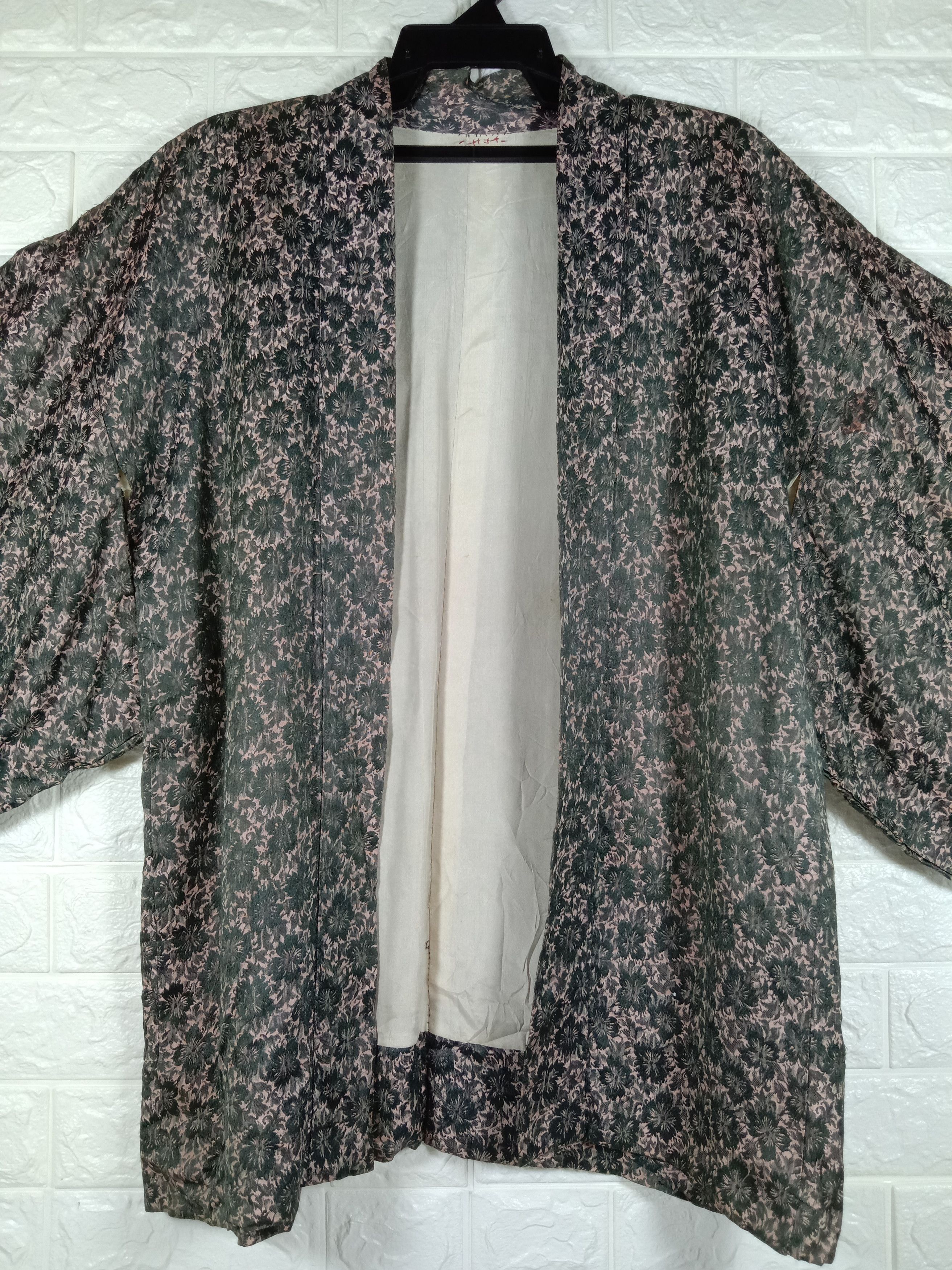 Japanese Brand Vintage Kimono Noragi Haori Hanten Cardigan Size US XL / EU 56 / 4 - 2 Thumbnail