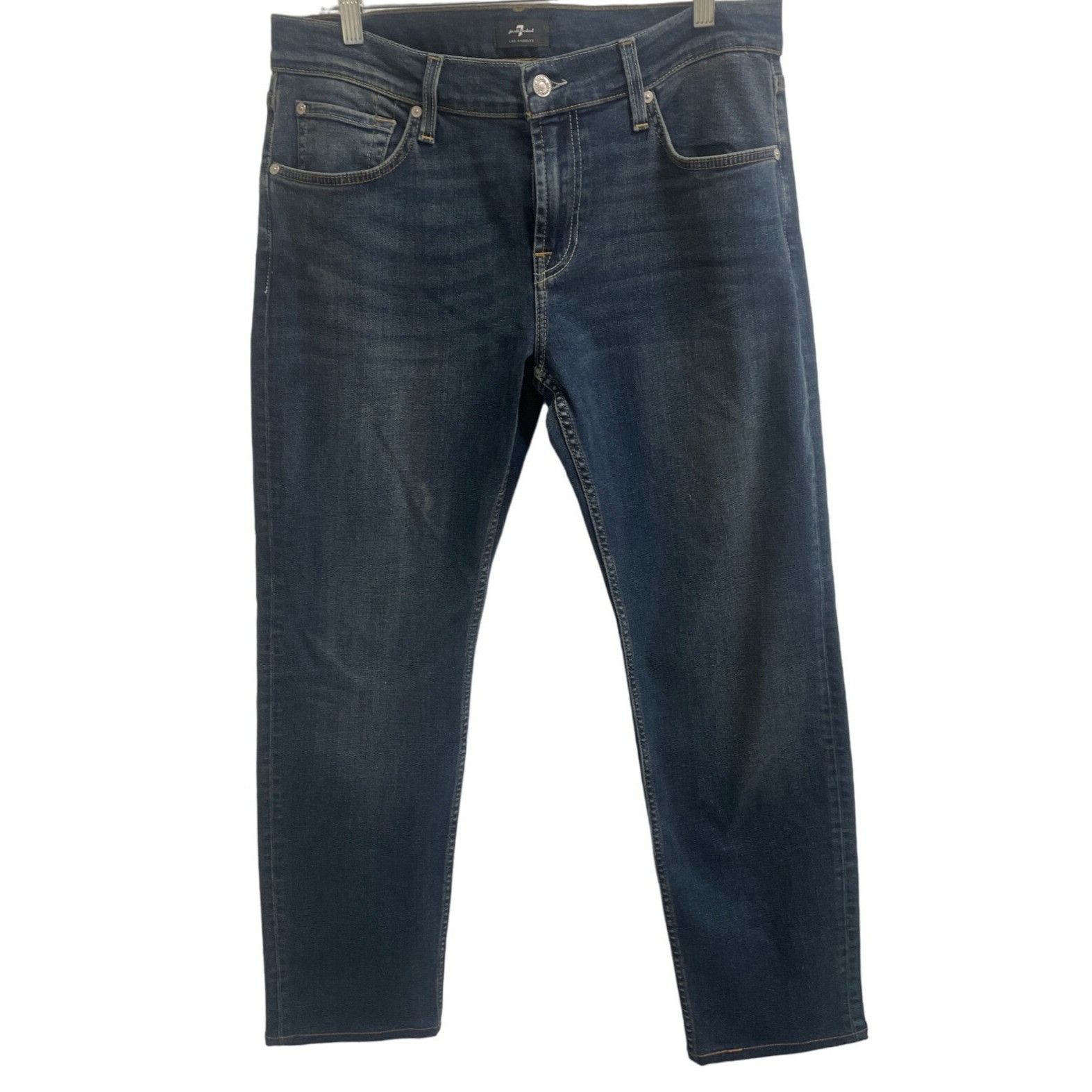 Other For All Mankind Men's Blue Jeans Size 36x30 SKU 1392 Size US 36 / EU 52 - 1 Thumbnail