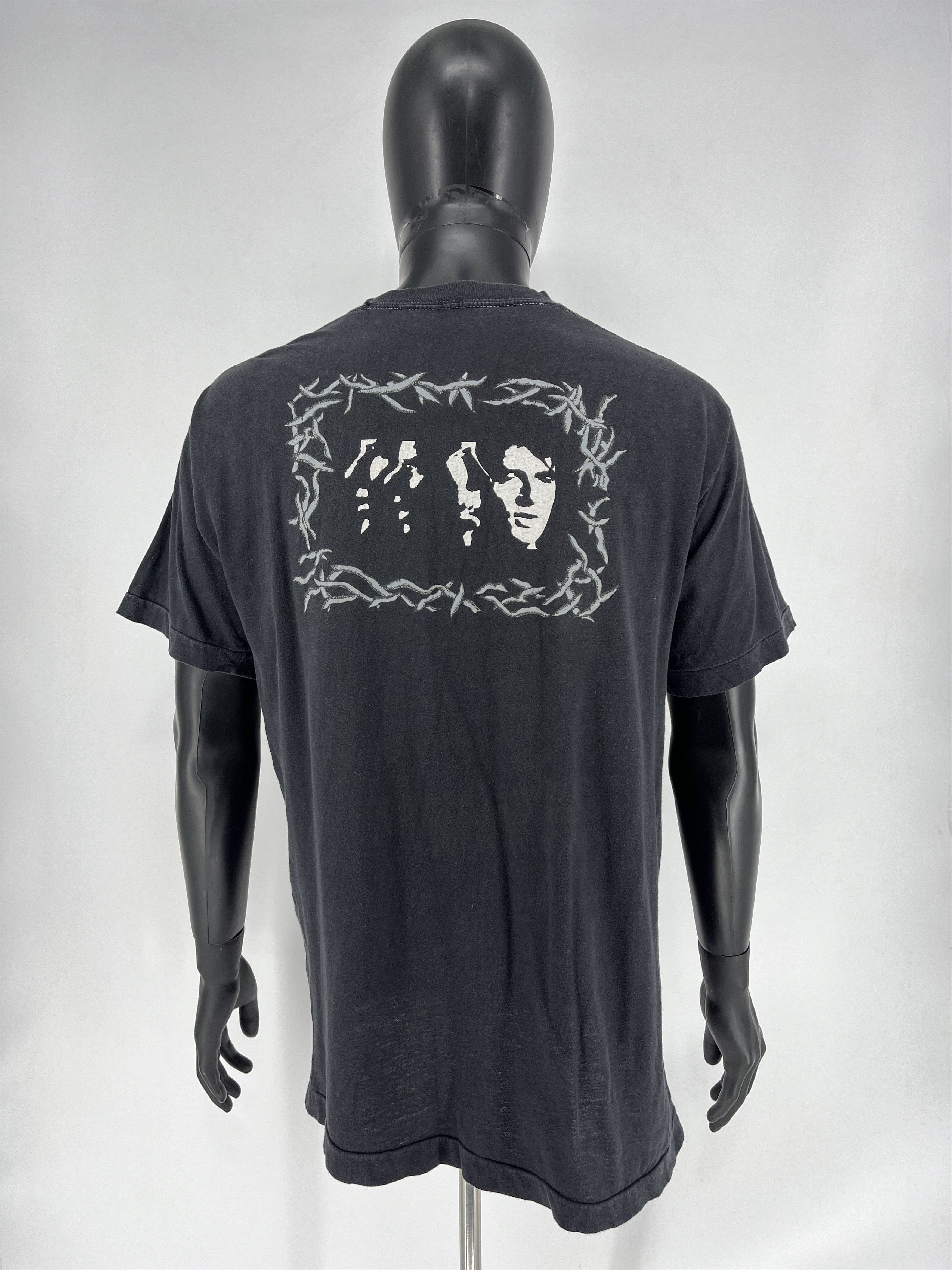 Band Tees CROWDED HOUSE Woodface Vintage 1991 TShirt Single Stitch Size US XL / EU 56 / 4 - 10 Thumbnail