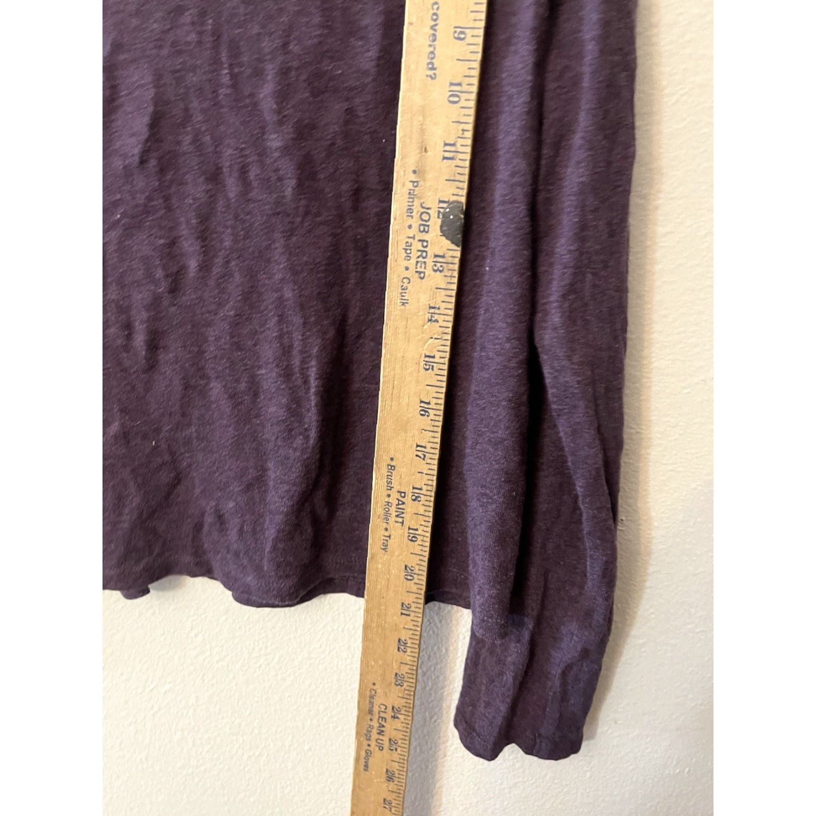 Victoria's Secret VINTAGE Victoria's Secret Purple Long Sleeve Button Up Shirt Medium Collared Womens Size M / US 6-8 / IT 42-44 - 4 Thumbnail