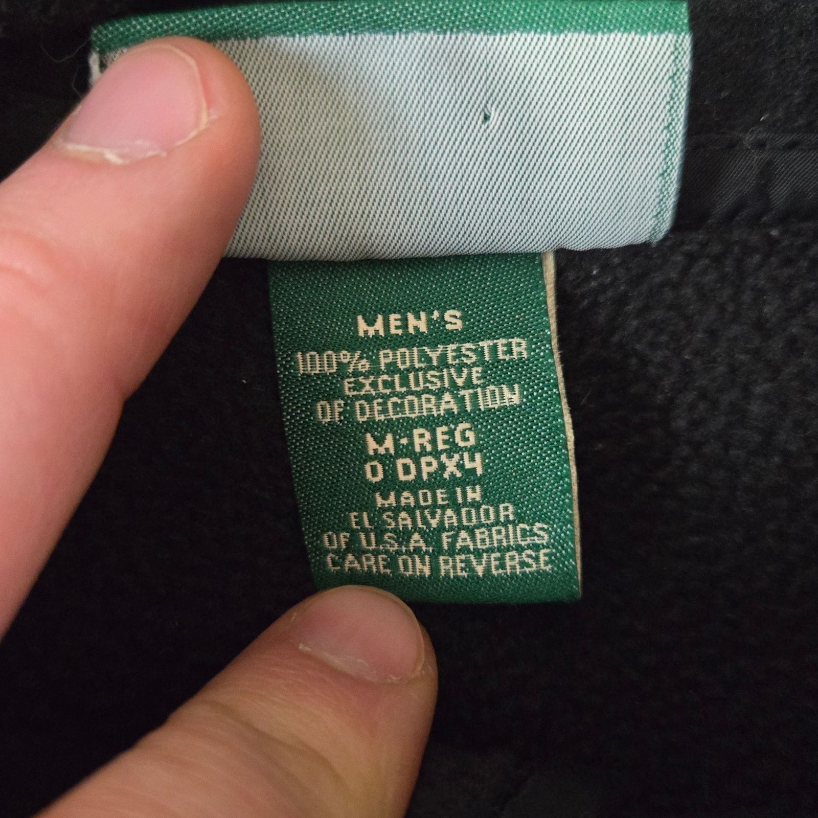 L.L. Bean L L Bean Black Fleece Vest Size Medium Size US M / EU 48-50 / 2 - 5 Thumbnail