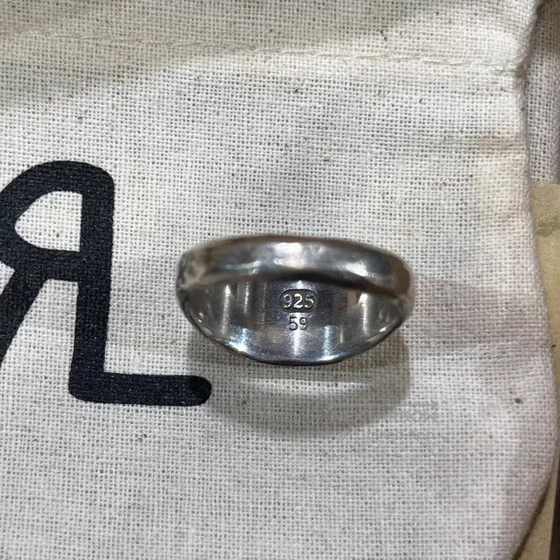 RRL Ralph Lauren RRL Ralph Lauren Vintage Logo Silver Ring Size ONE SIZE - 3 Thumbnail
