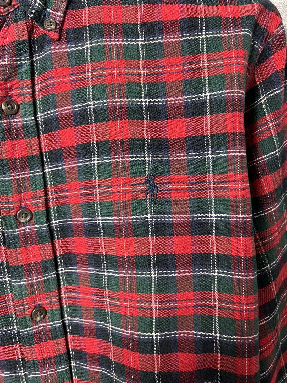 Polo Ralph Lauren Polo Ralph Lauren American Plaid Long Sleeve Shirt Size US M / EU 48-50 / 2 - 5 Thumbnail