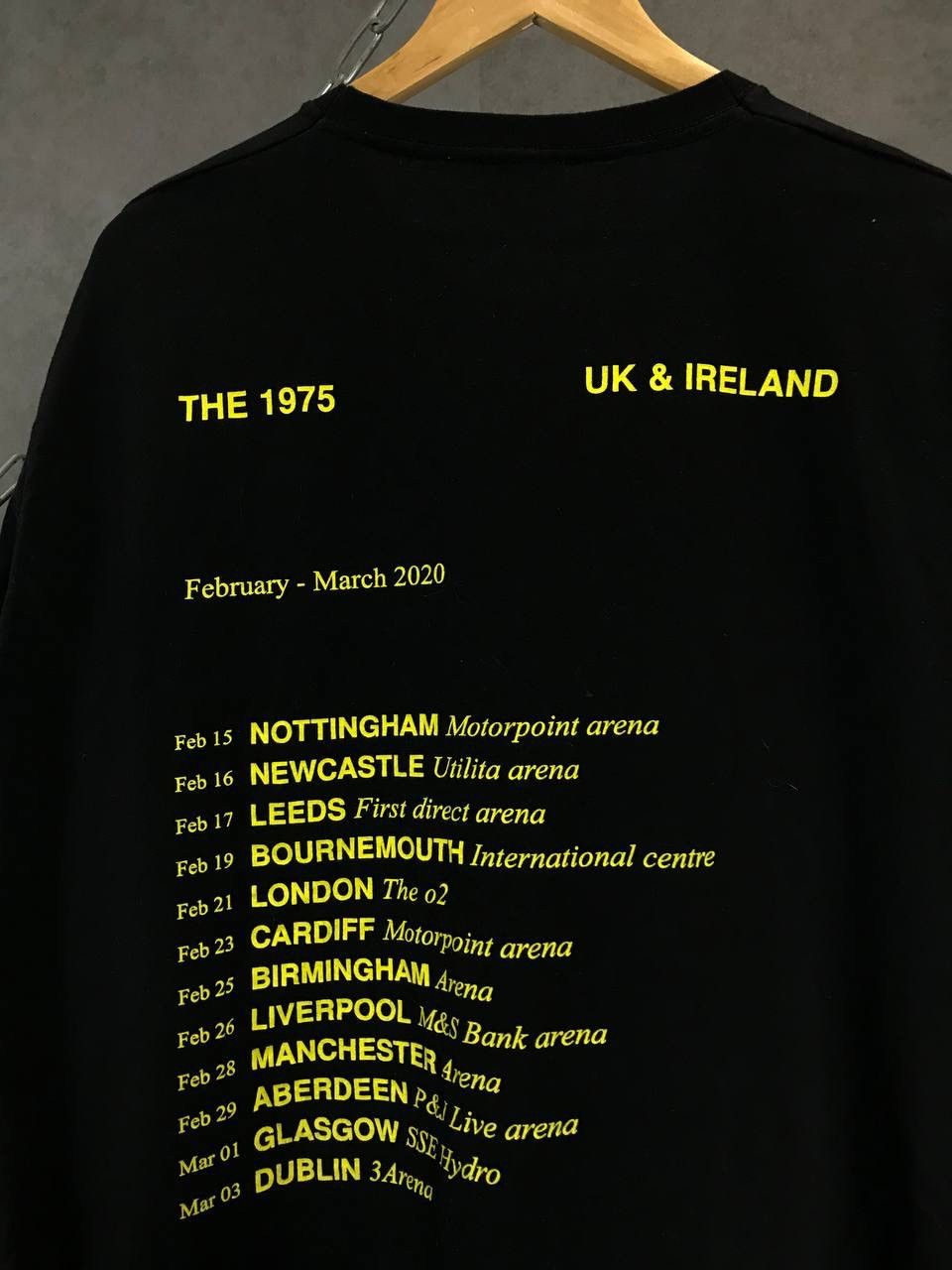 Band Tees The 1975 rock band tour tee Size US L / EU 52-54 / 3 - 5 Thumbnail