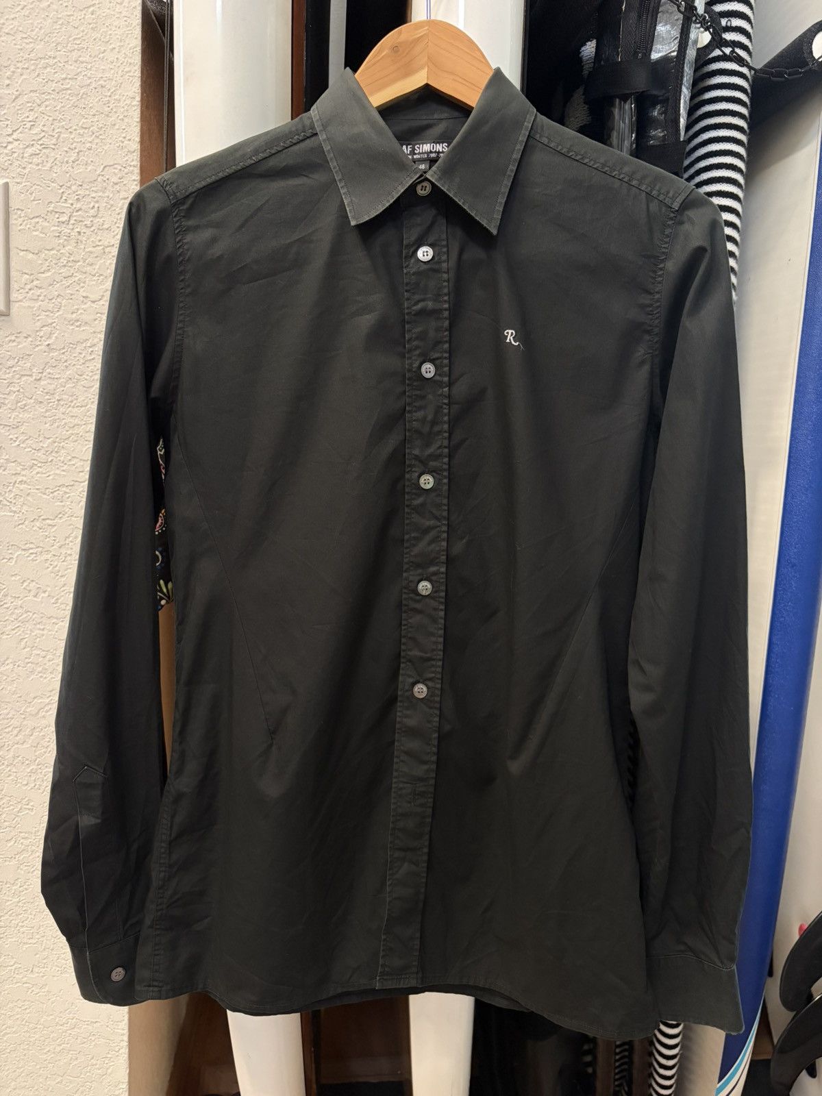 Raf Simons AW07 R Button Up Shirt Size US S / EU 44-46 / 1 - 1 Thumbnail