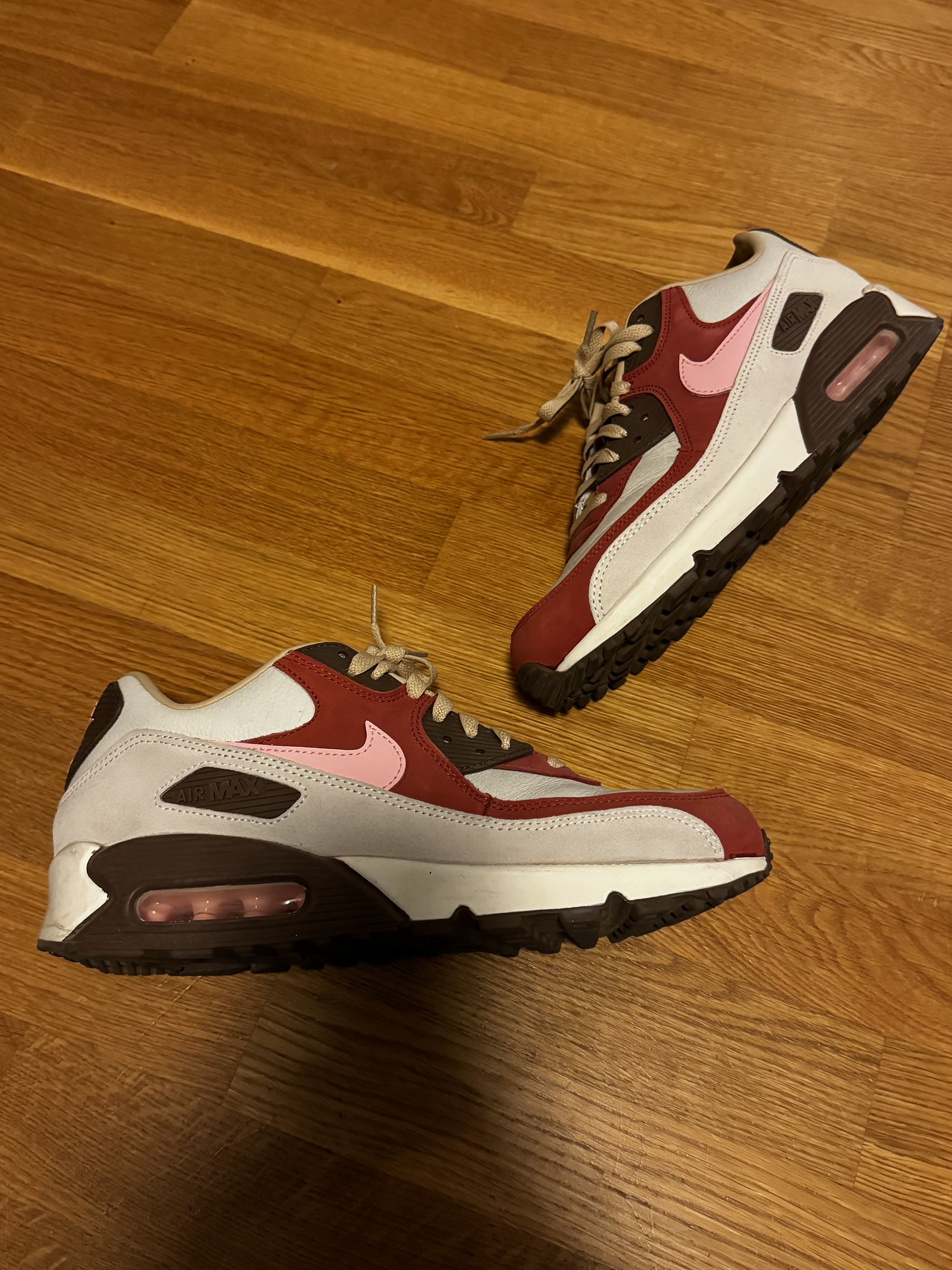 nike air max 90s bacon
